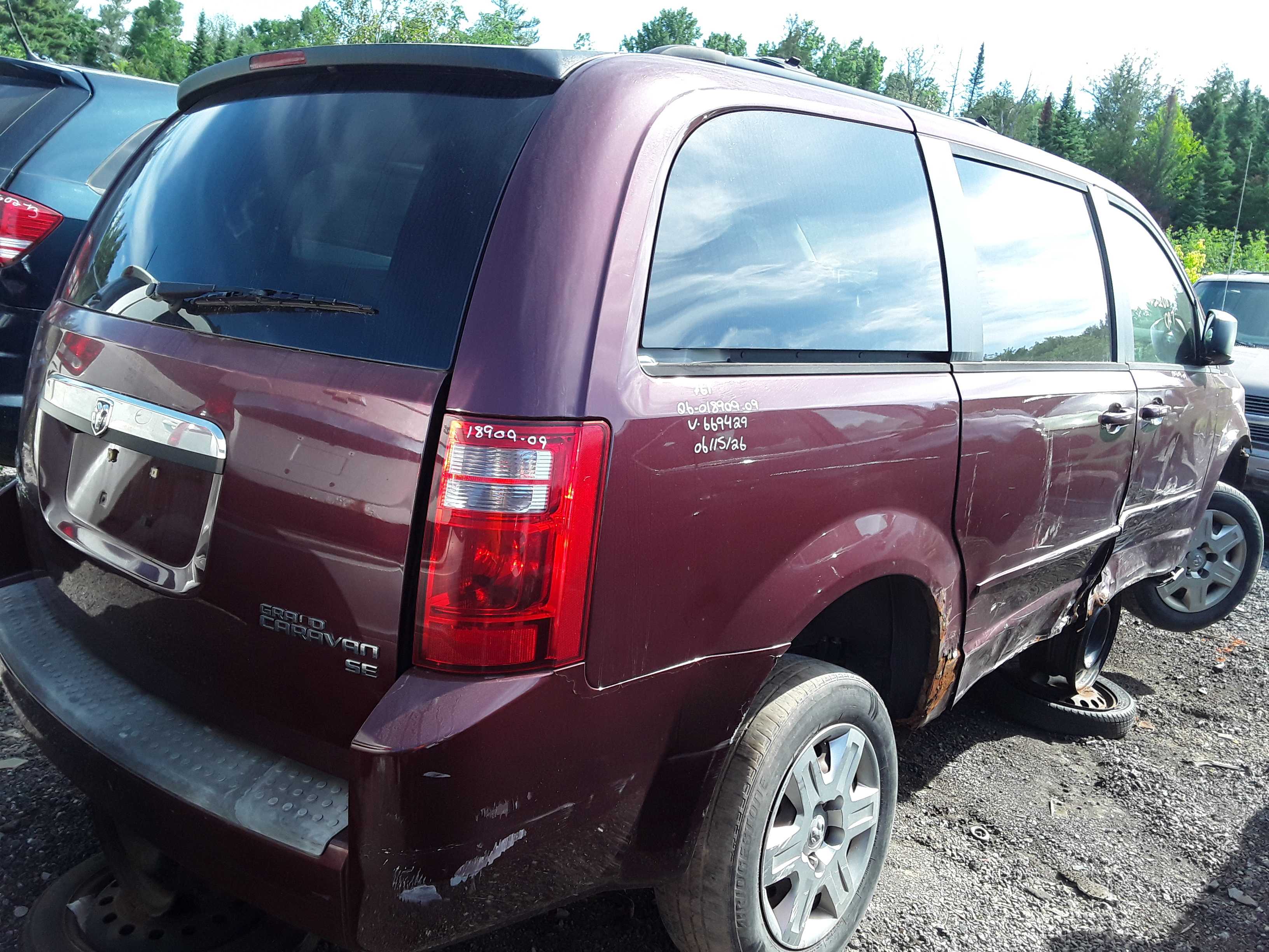 DODGE GRAND CARAVAN 2009