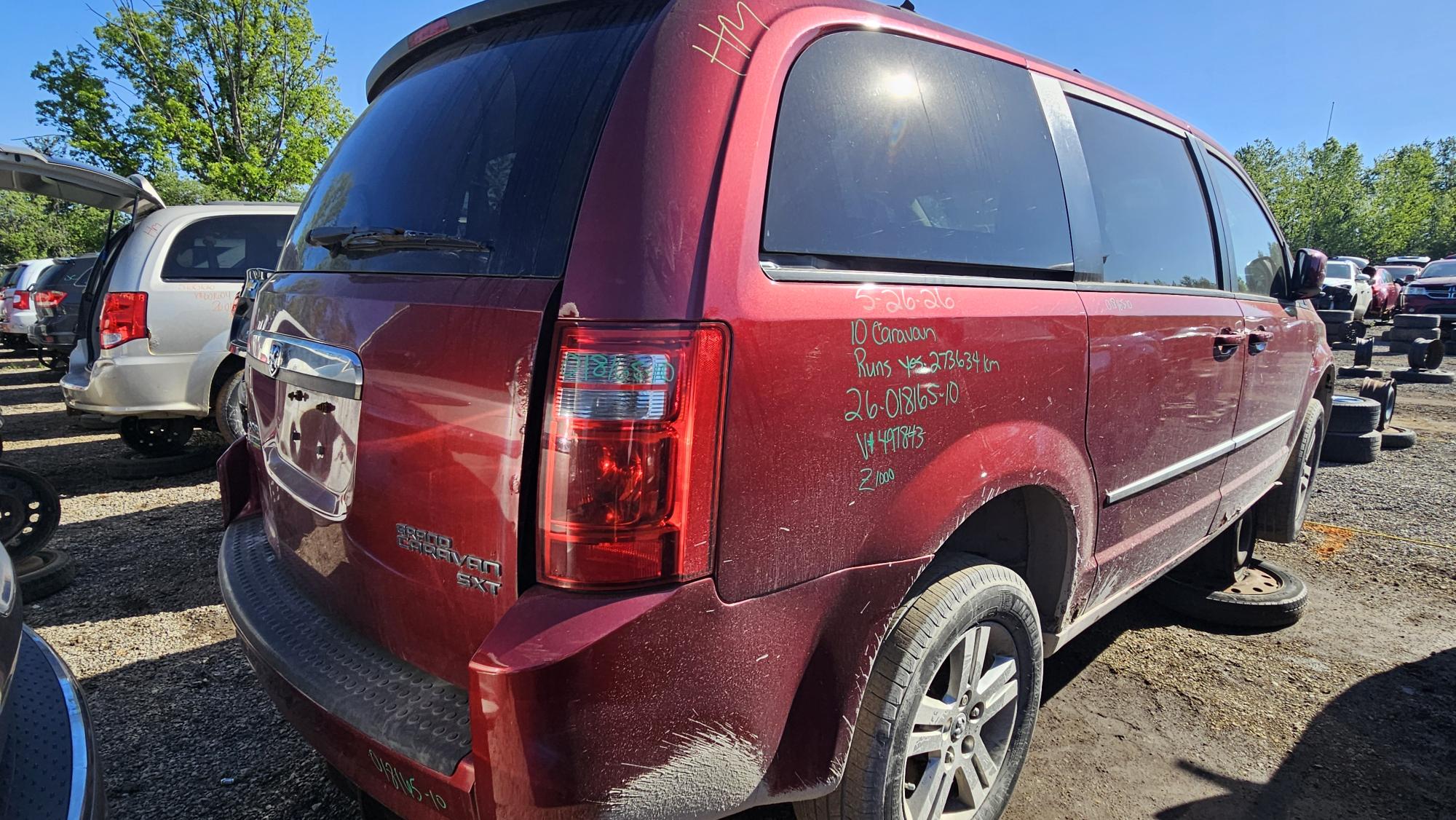 DODGE GRAND CARAVAN 2010