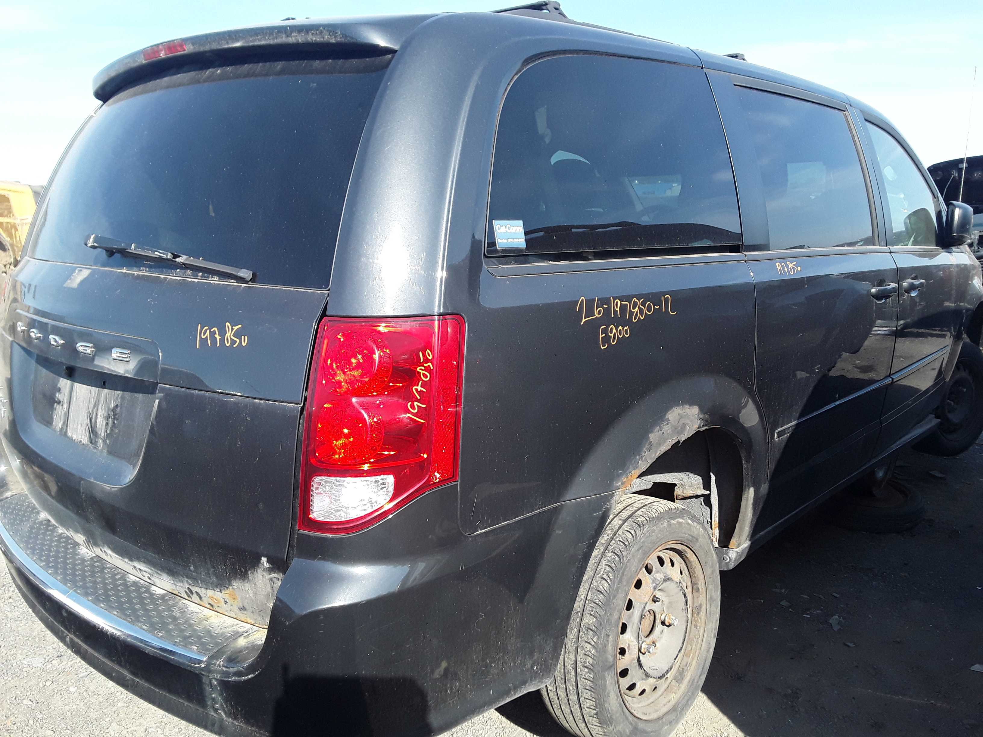 DODGE GRAND CARAVAN 2012