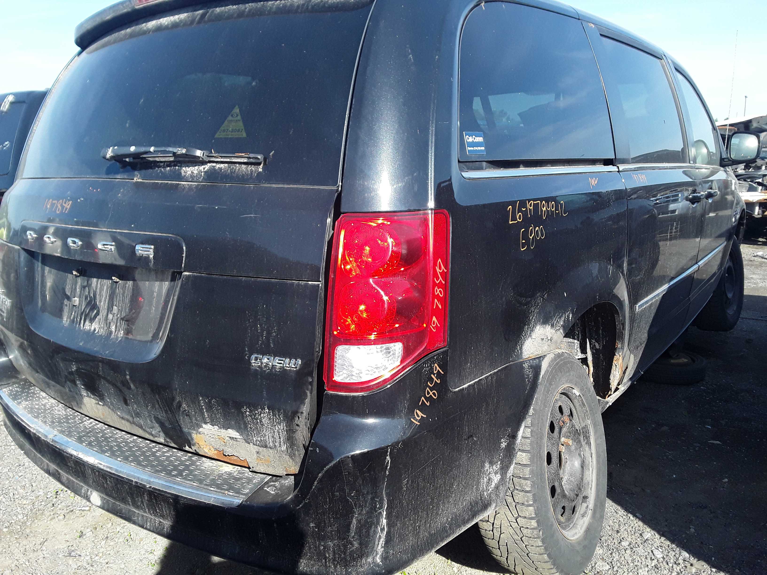 DODGE GRAND CARAVAN 2012