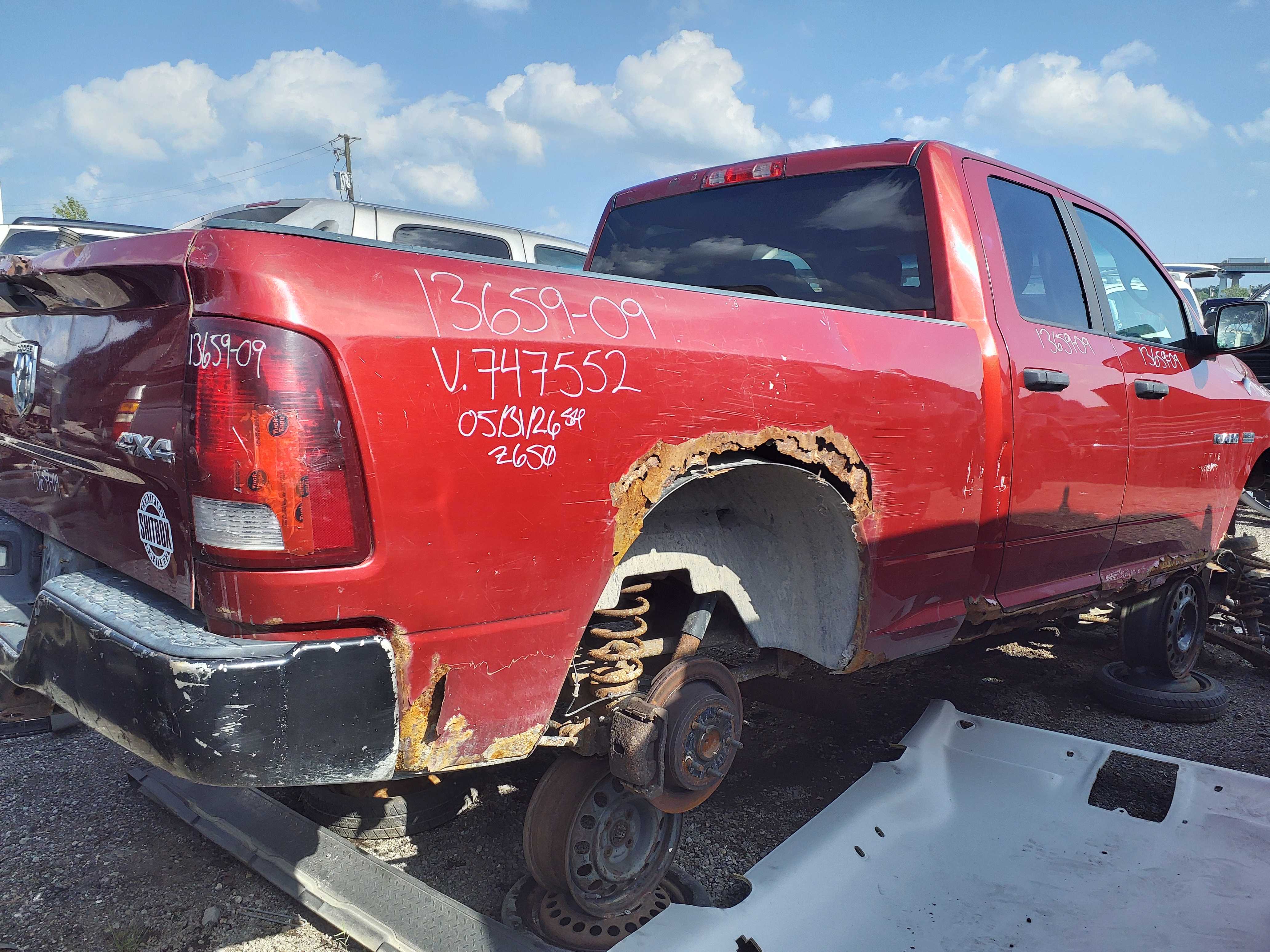 DODGE RAM 1500 2009