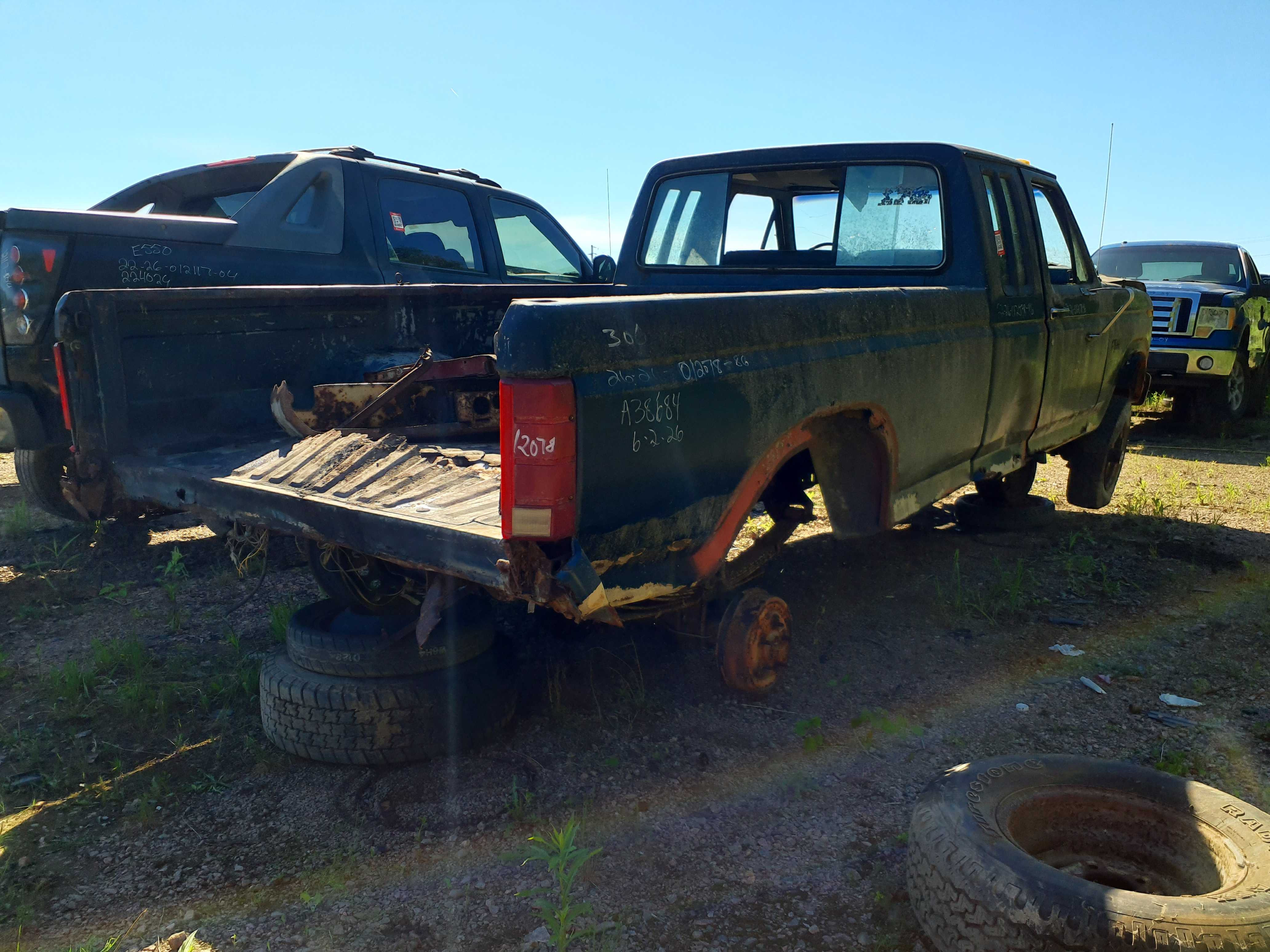 FORD F-SERIES PICKUP 1986