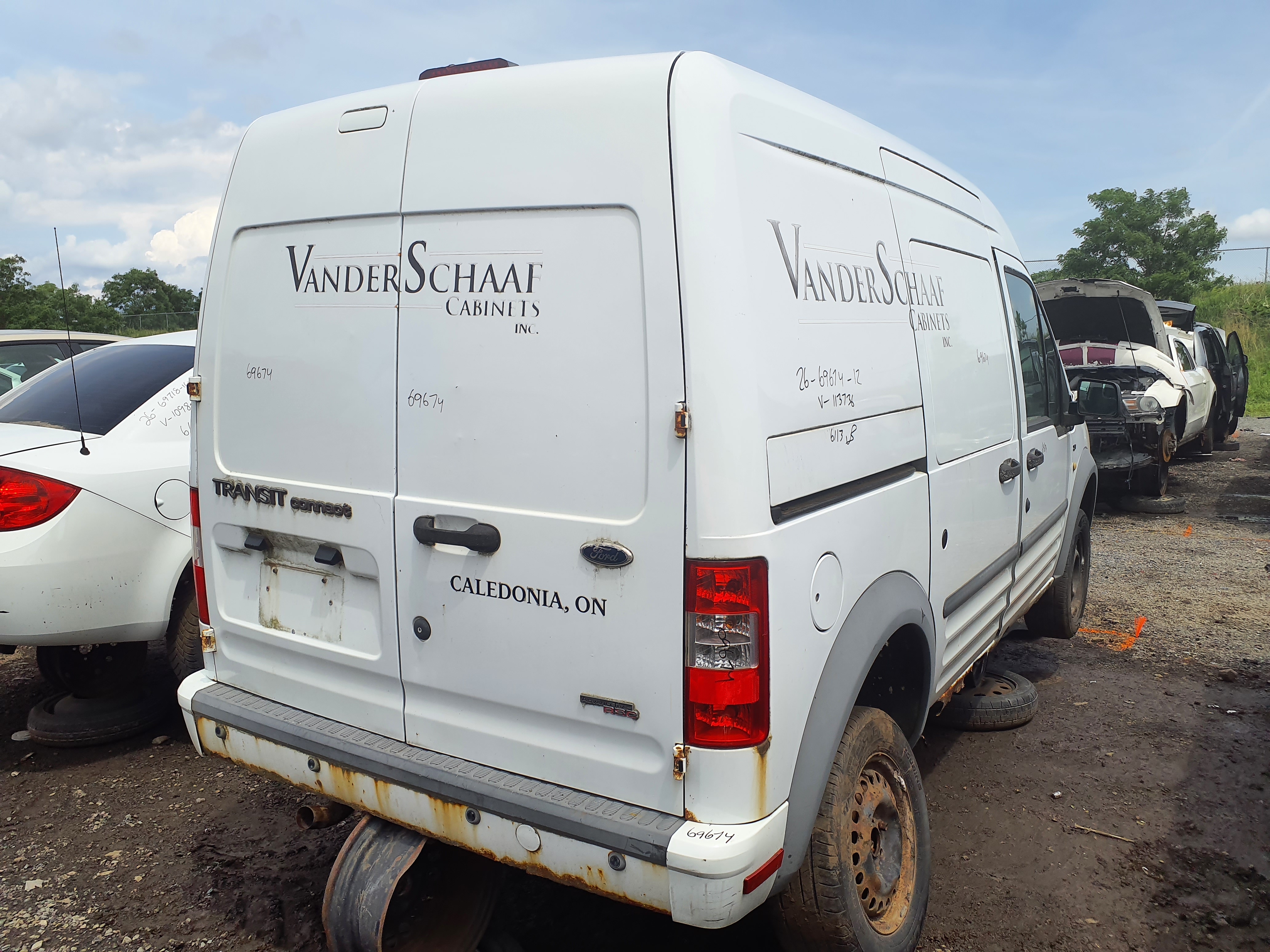 FORD TRANSIT VAN 2012