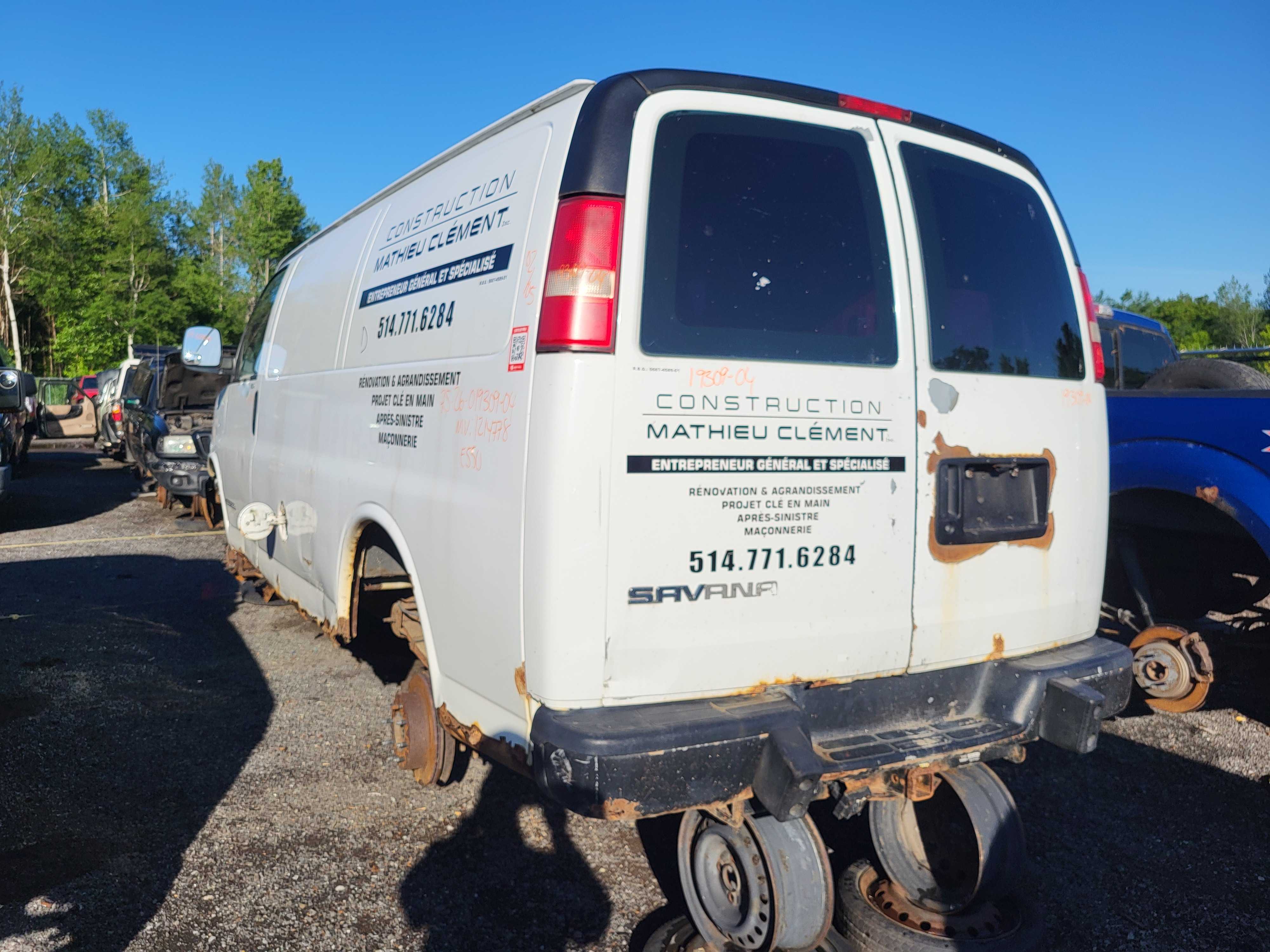 GMC SAVANA CARGO 2004