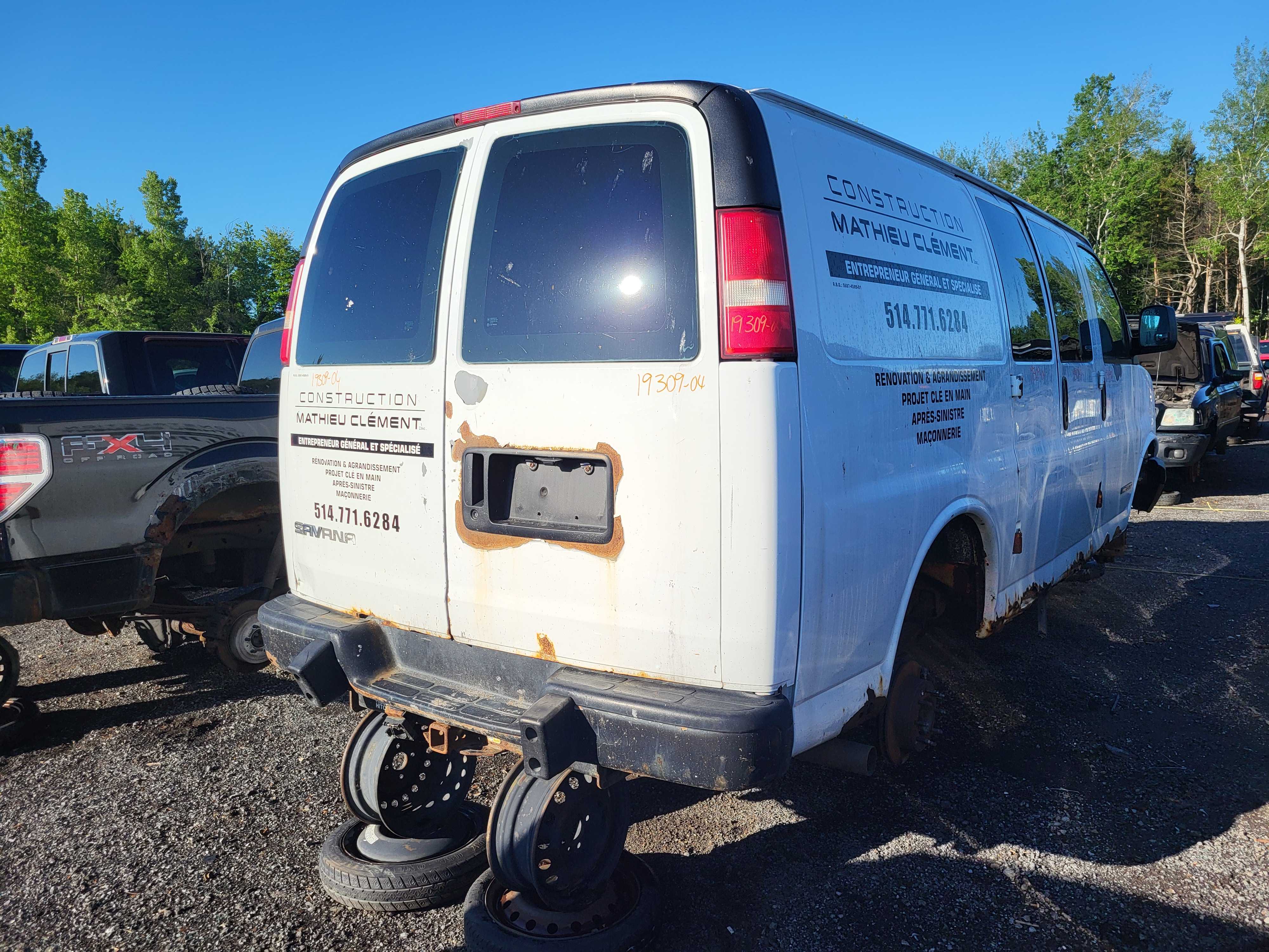 GMC SAVANA CARGO 2004