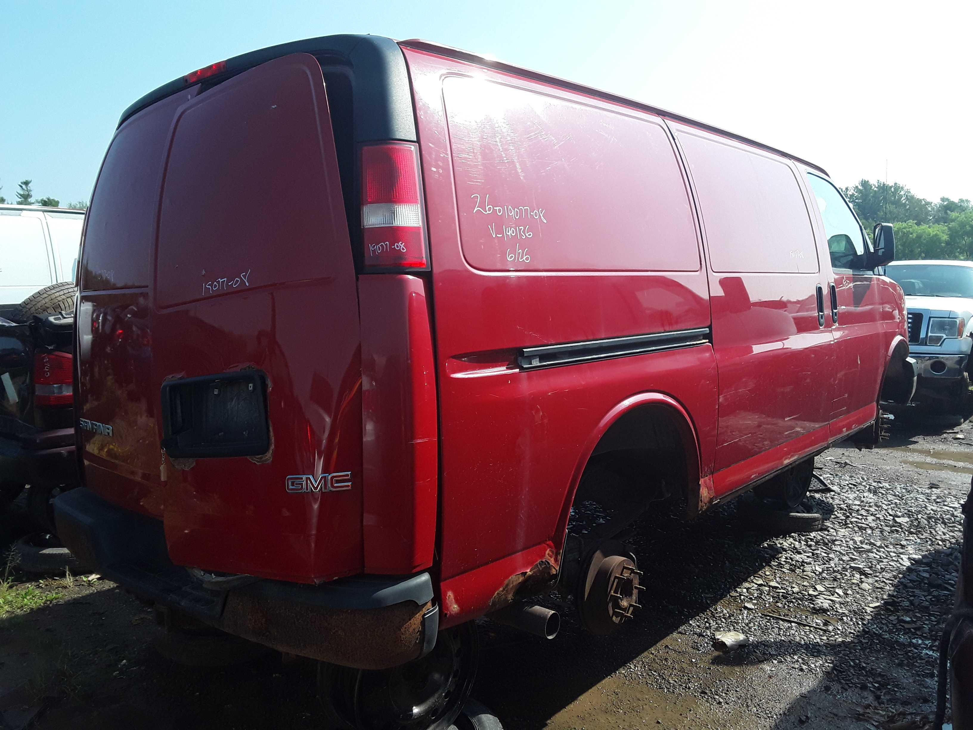 GMC SAVANA CARGO 2008
