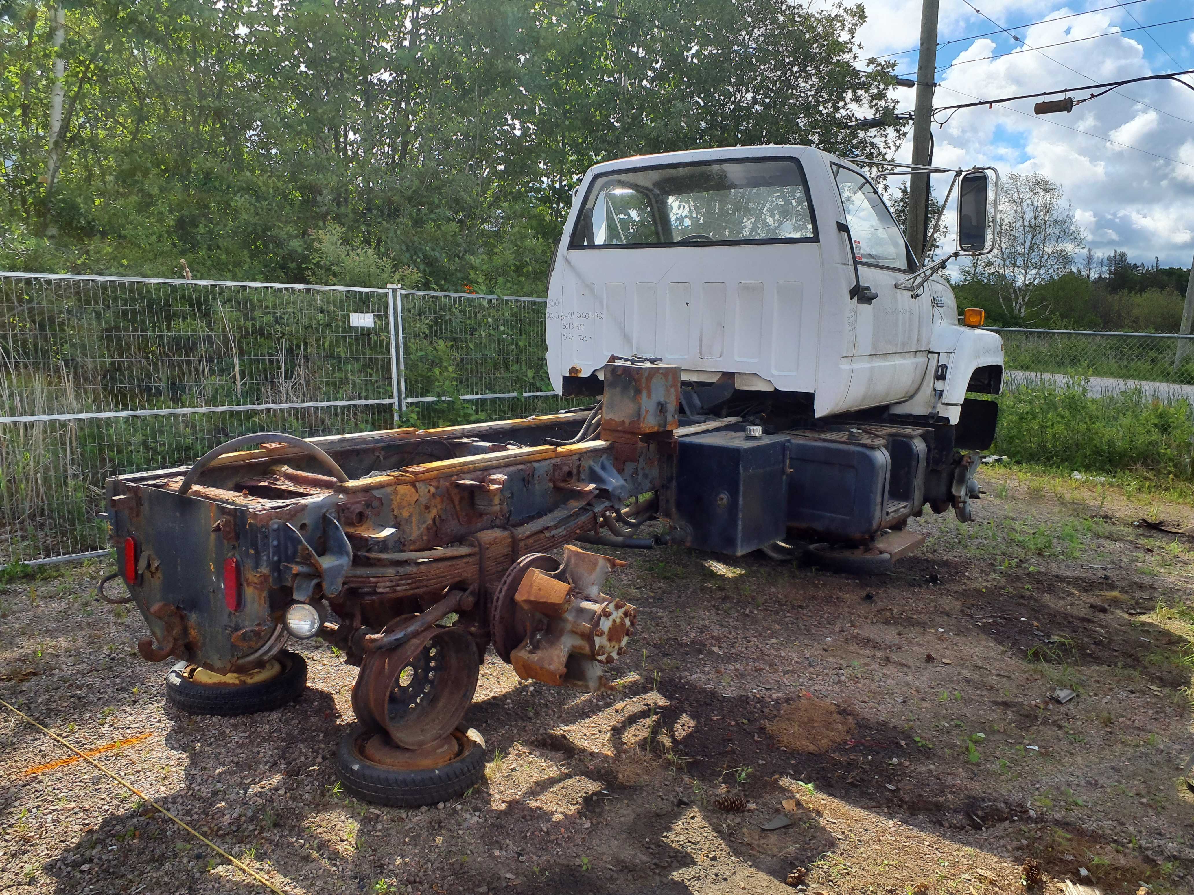 GMC W4500 HD DSL CREW 1992