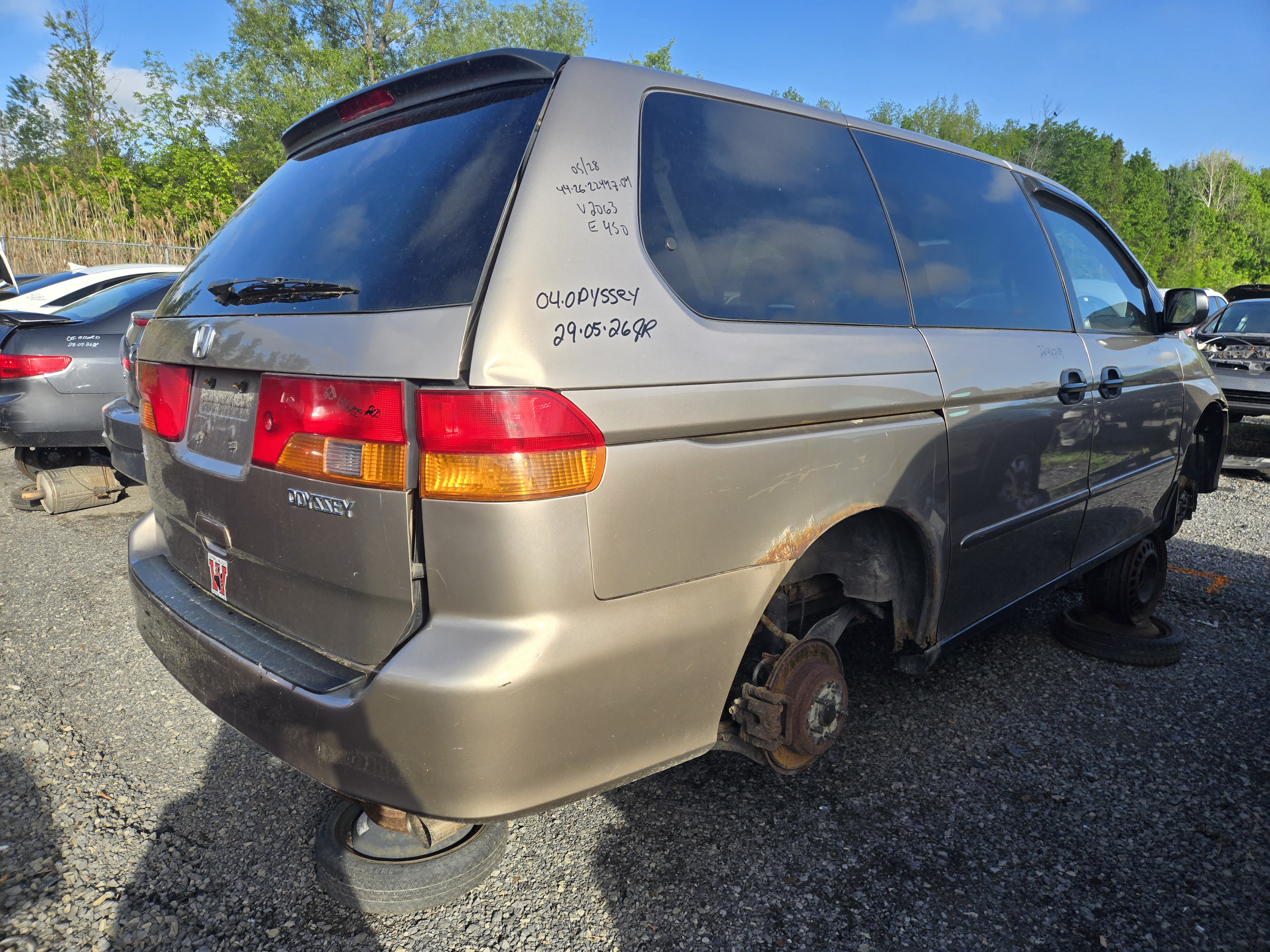 HONDA ODYSSEY 2004