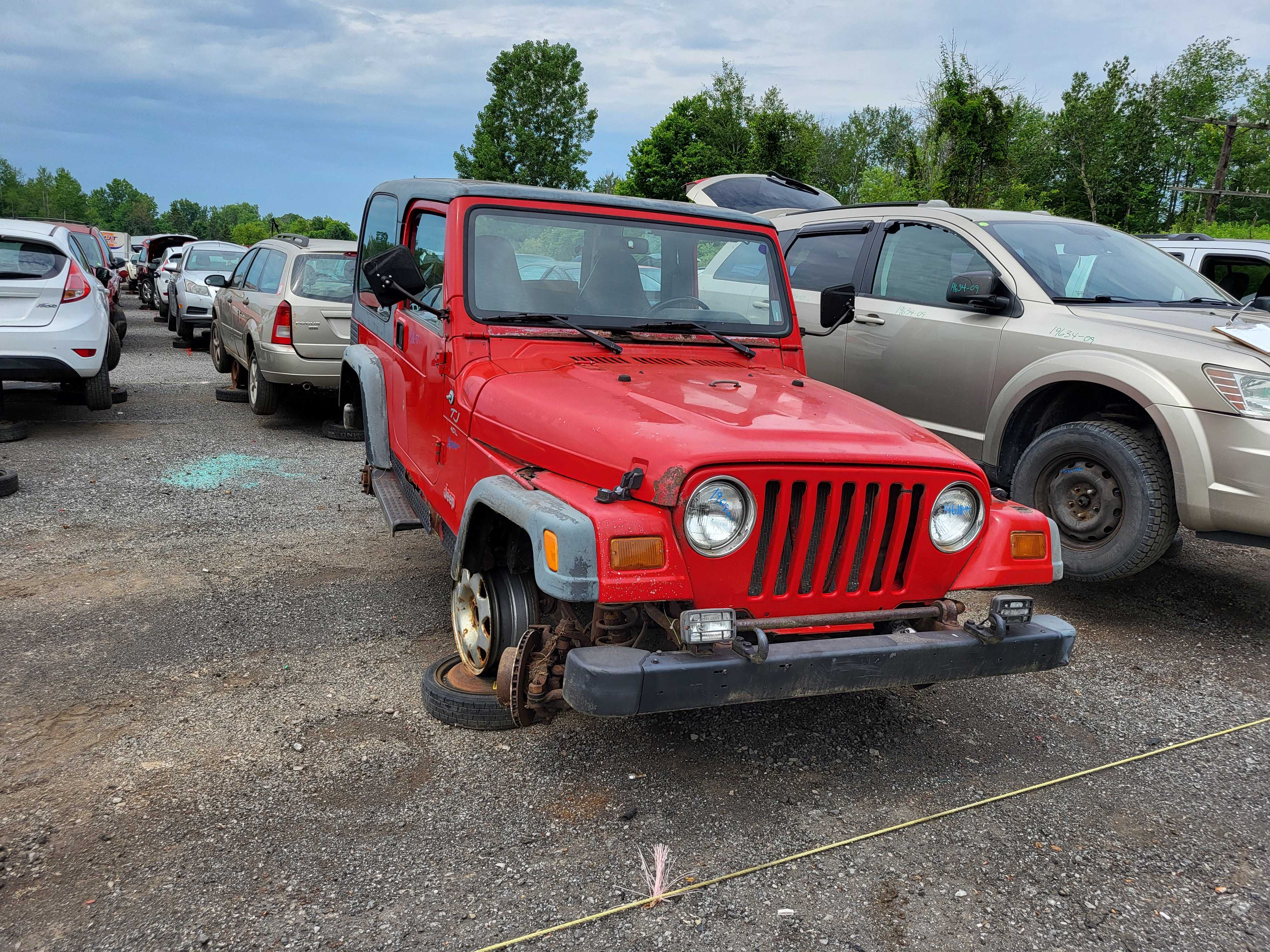 JEEP WRANGLER 1997