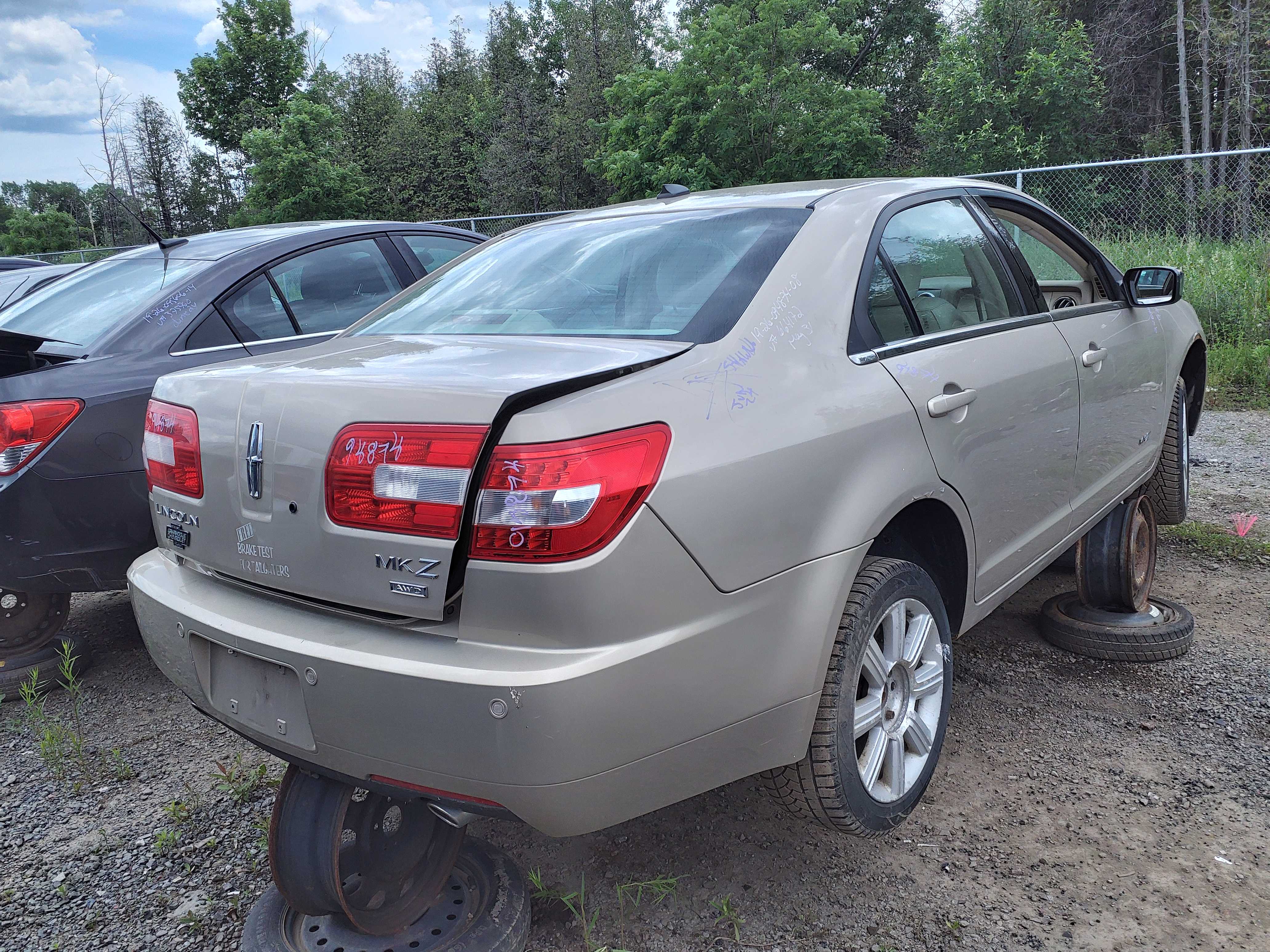 LINCOLN MKZ 2008