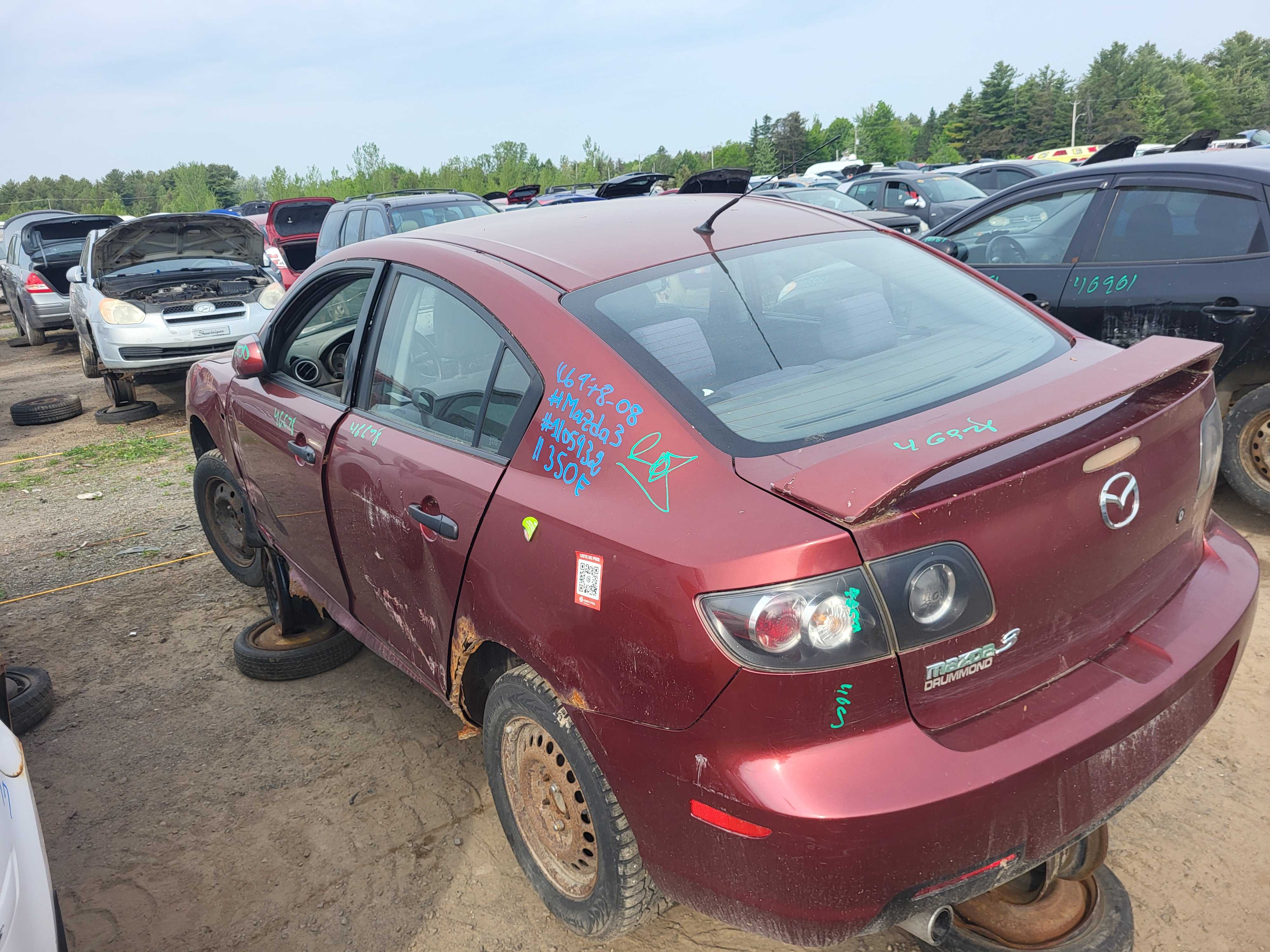 MAZDA MAZDA3 2008