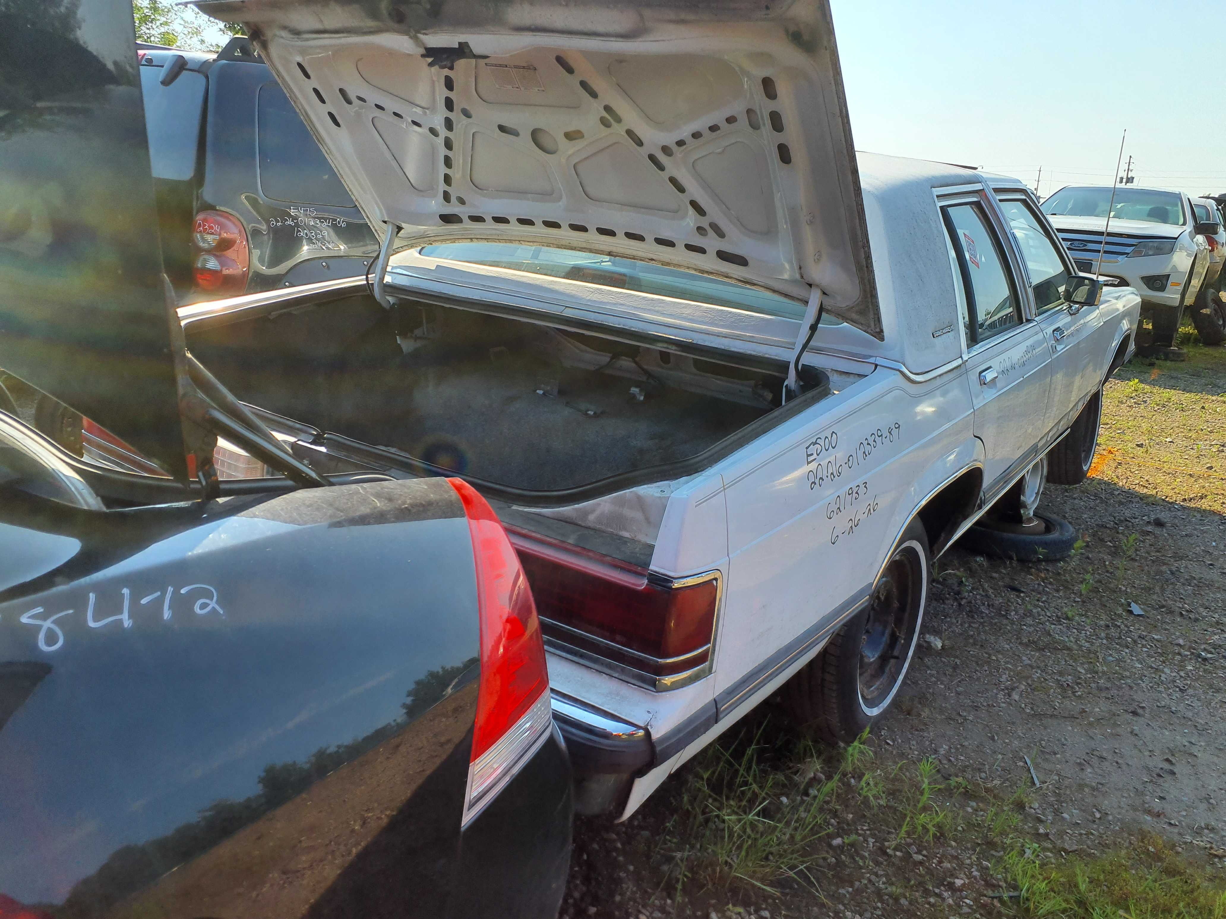 MERCURY GRAND MARQUIS 1989