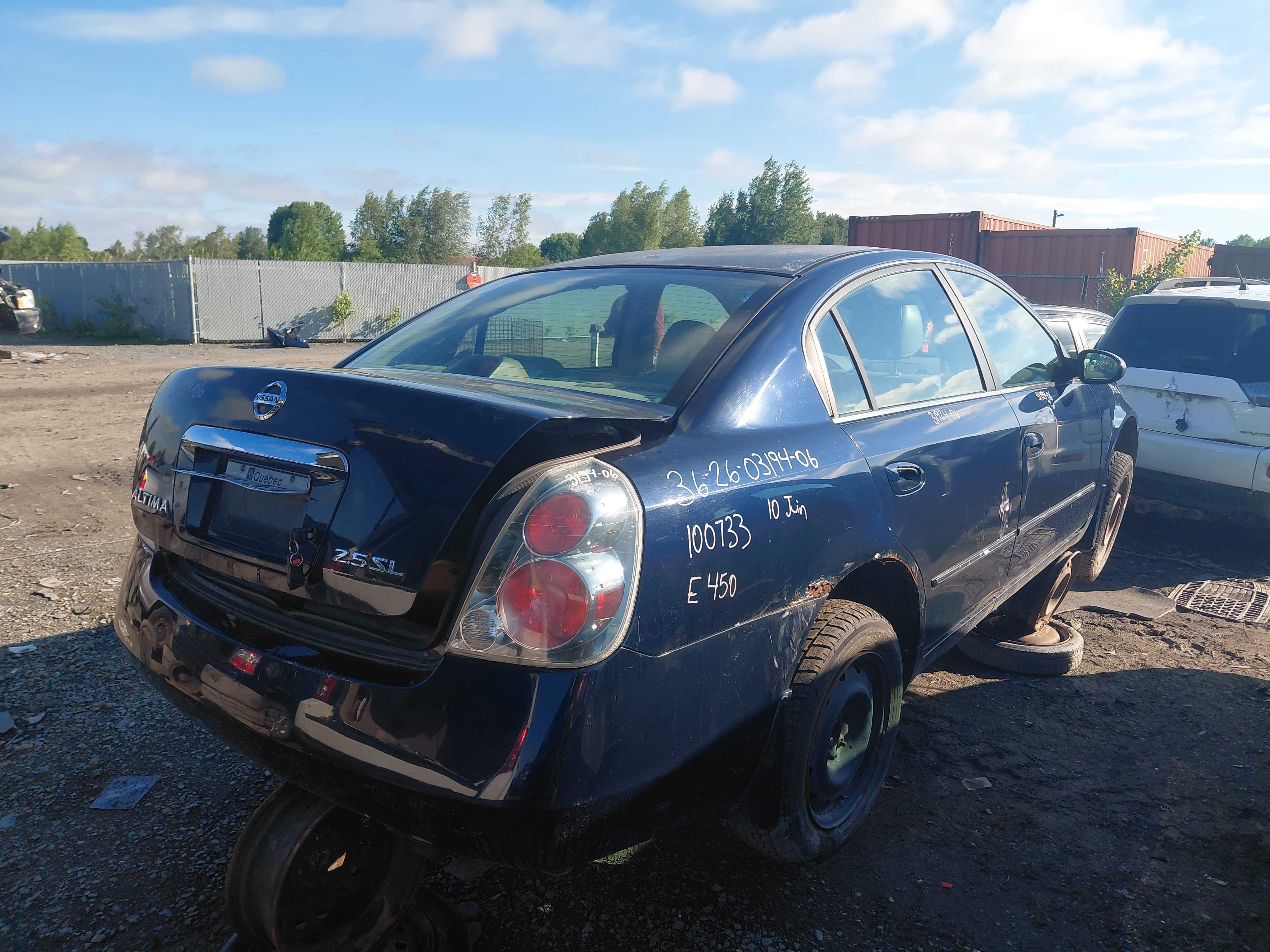 NISSAN ALTIMA 2006