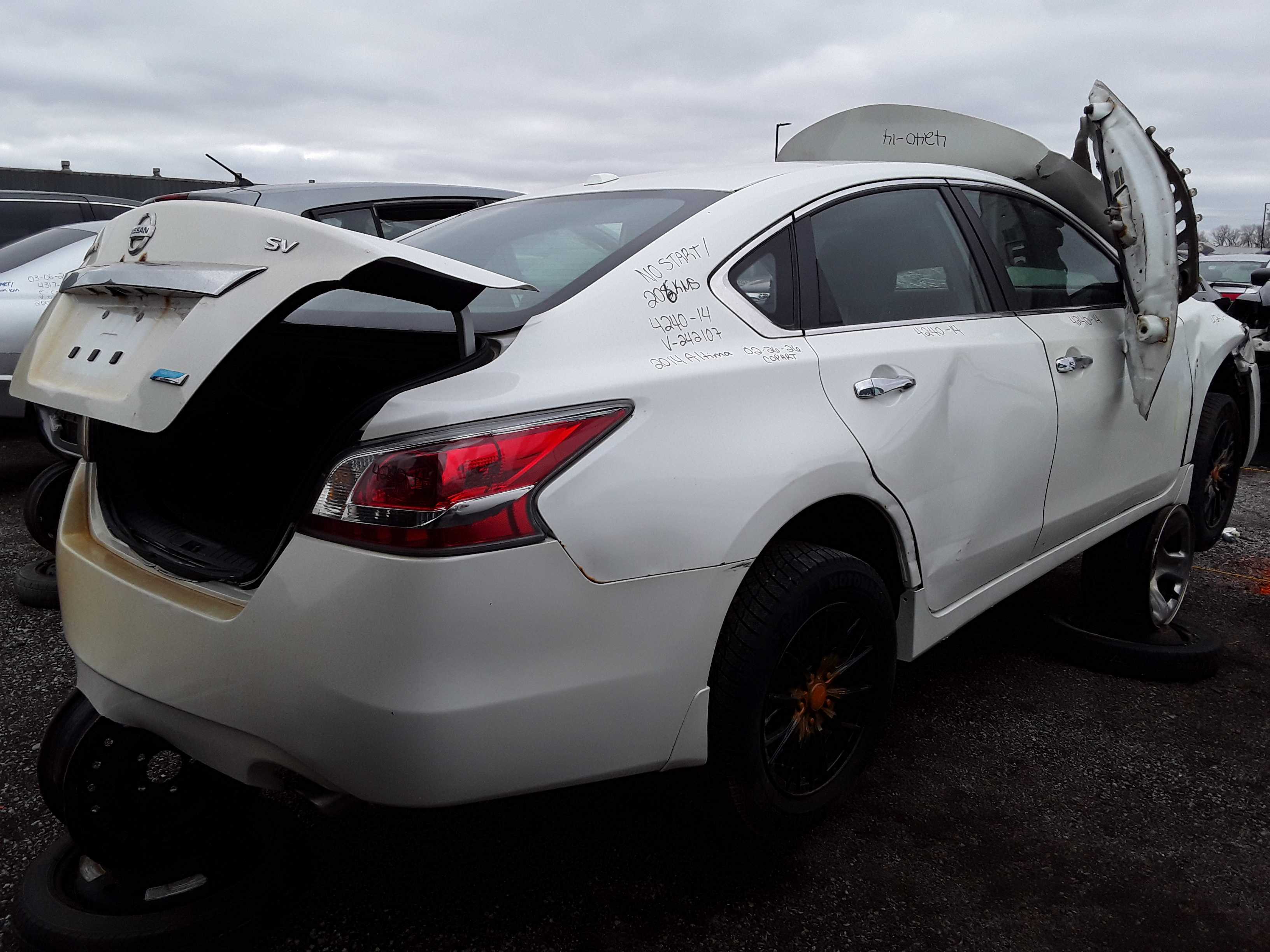NISSAN ALTIMA 2014