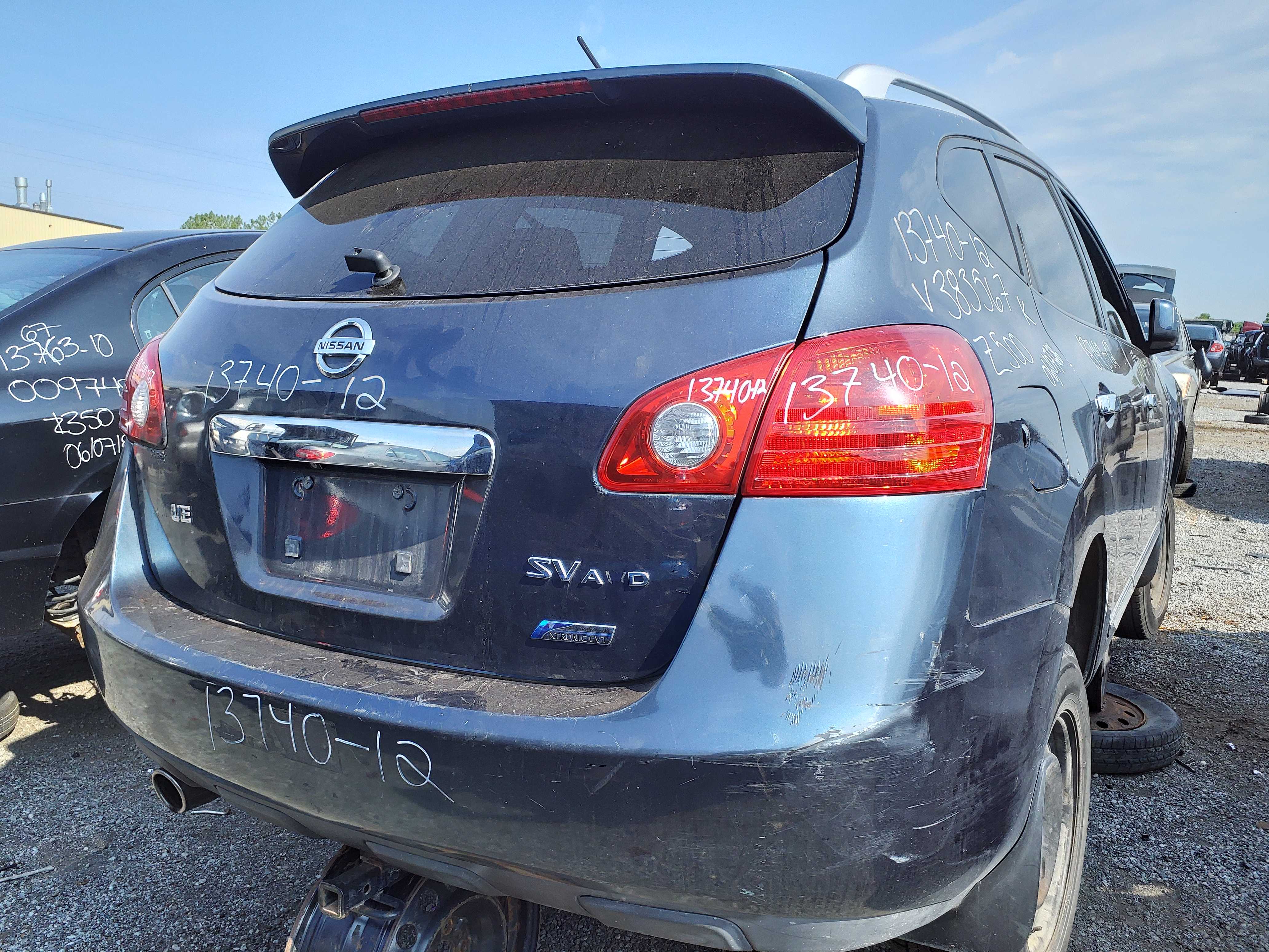 NISSAN ROGUE 2012