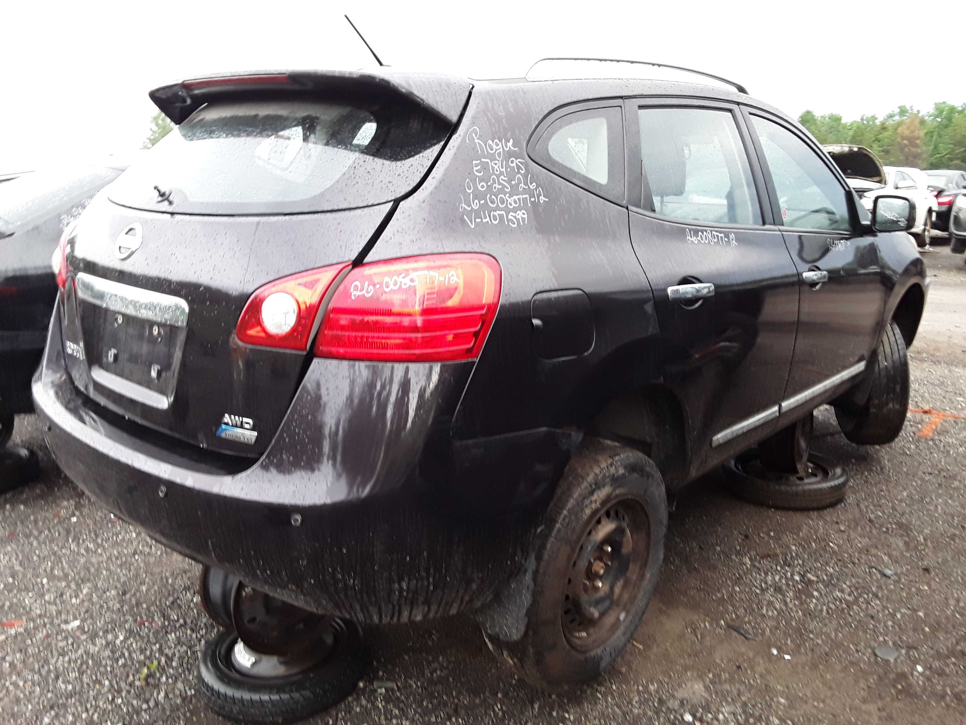 NISSAN ROGUE 2012