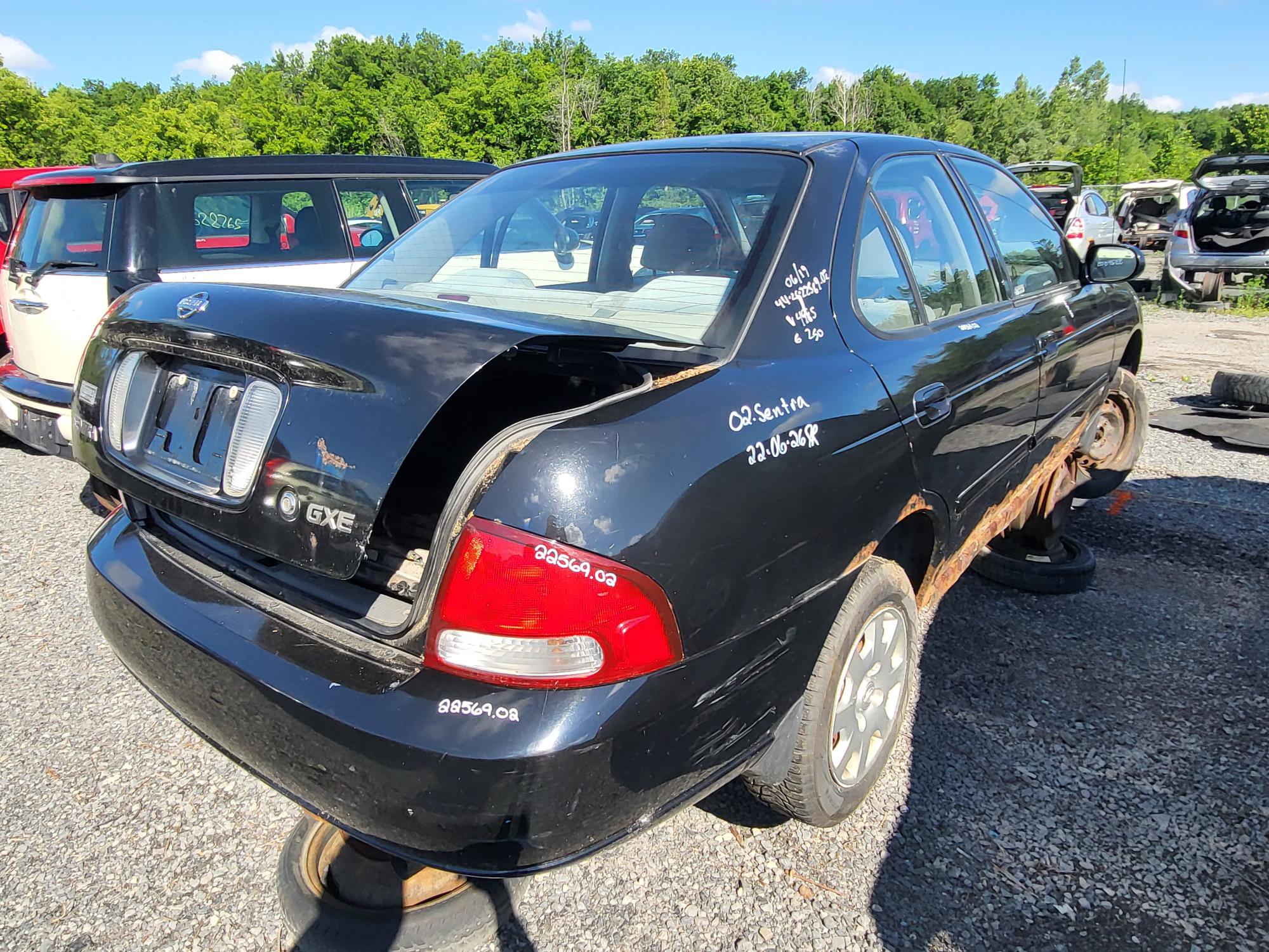 NISSAN SENTRA 2002
