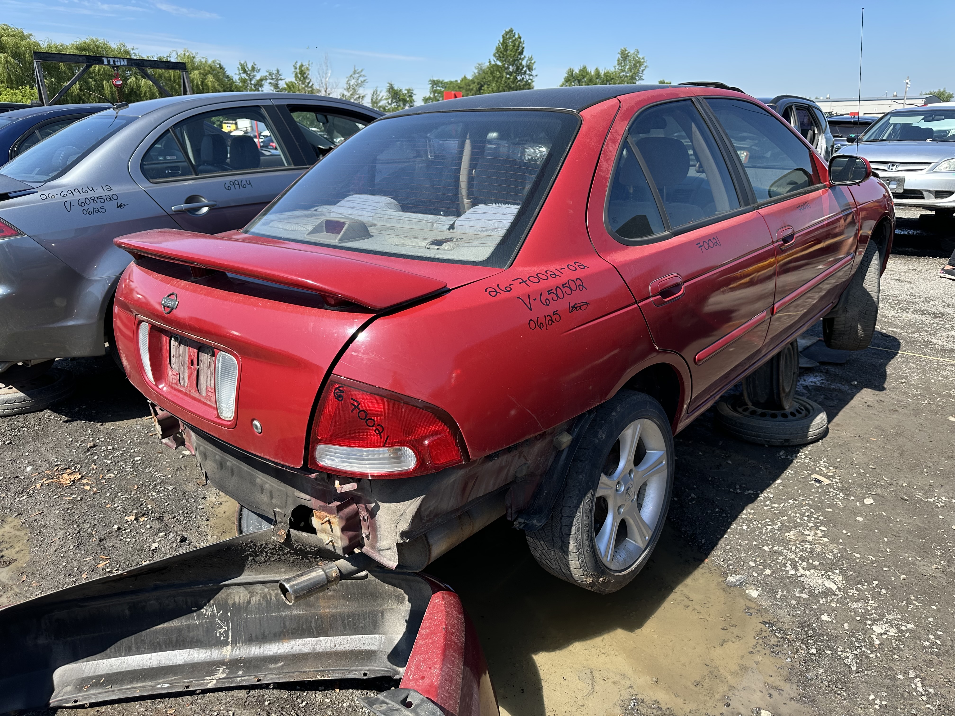 NISSAN SENTRA 2002