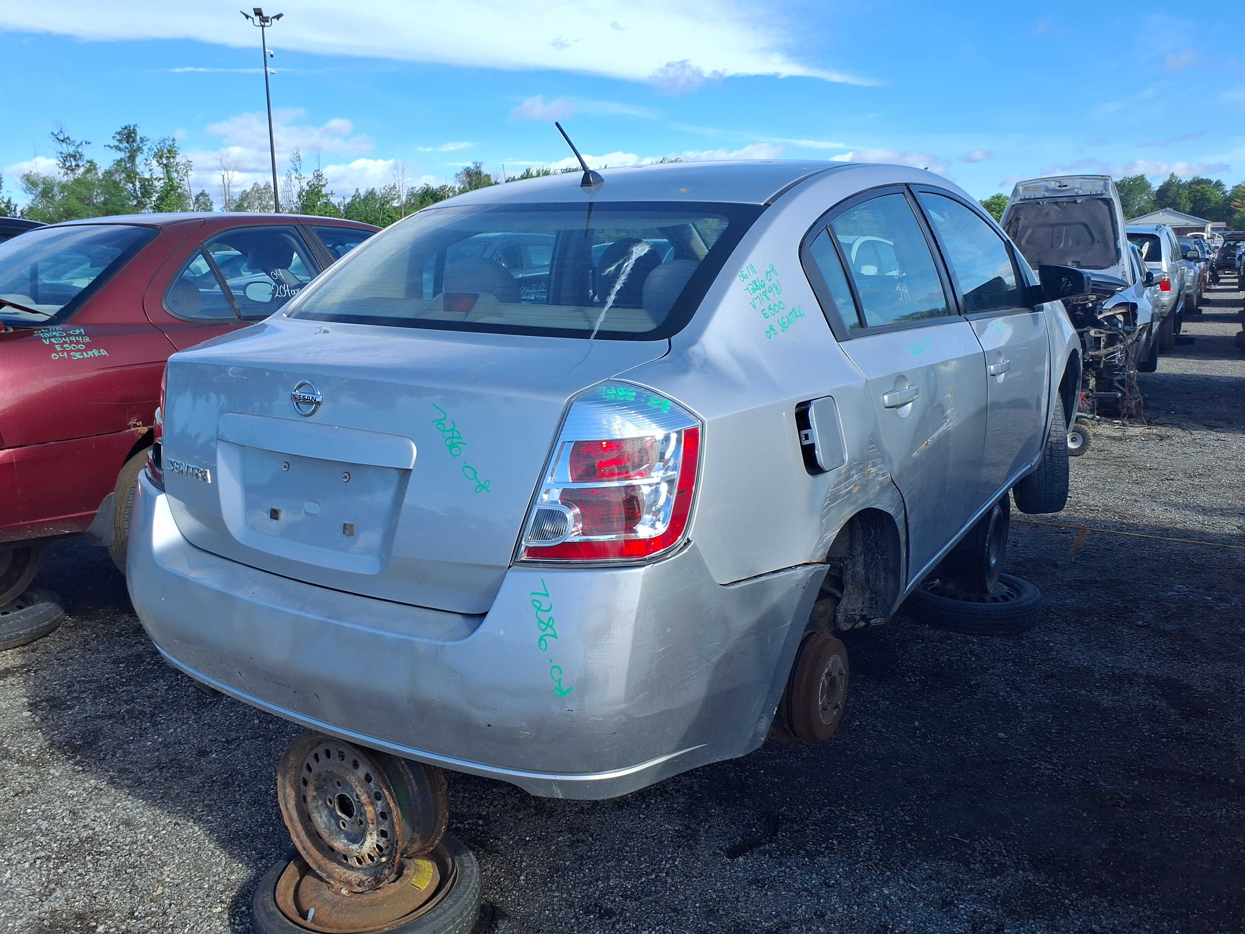 NISSAN SENTRA 2008
