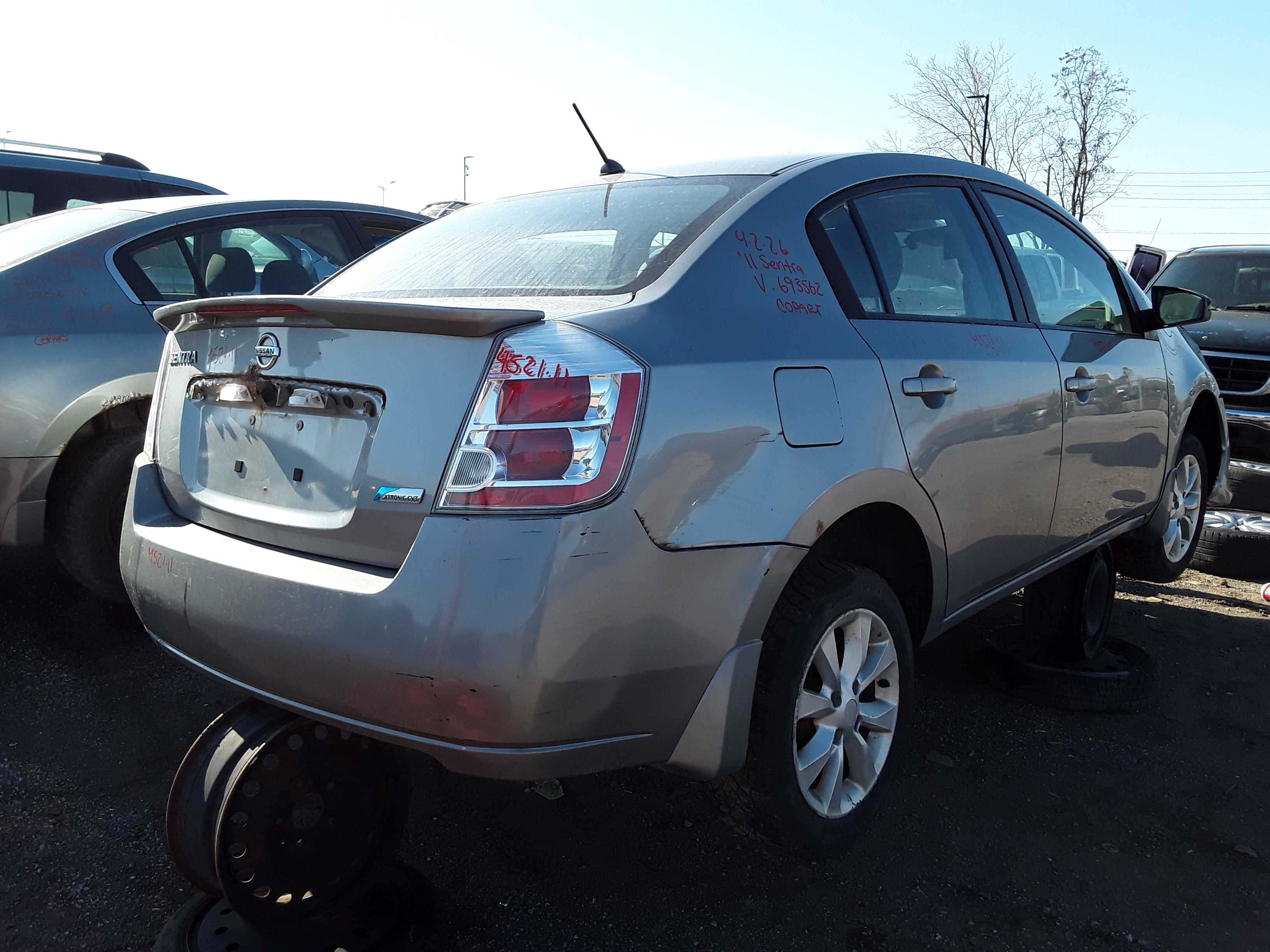 NISSAN SENTRA 2011