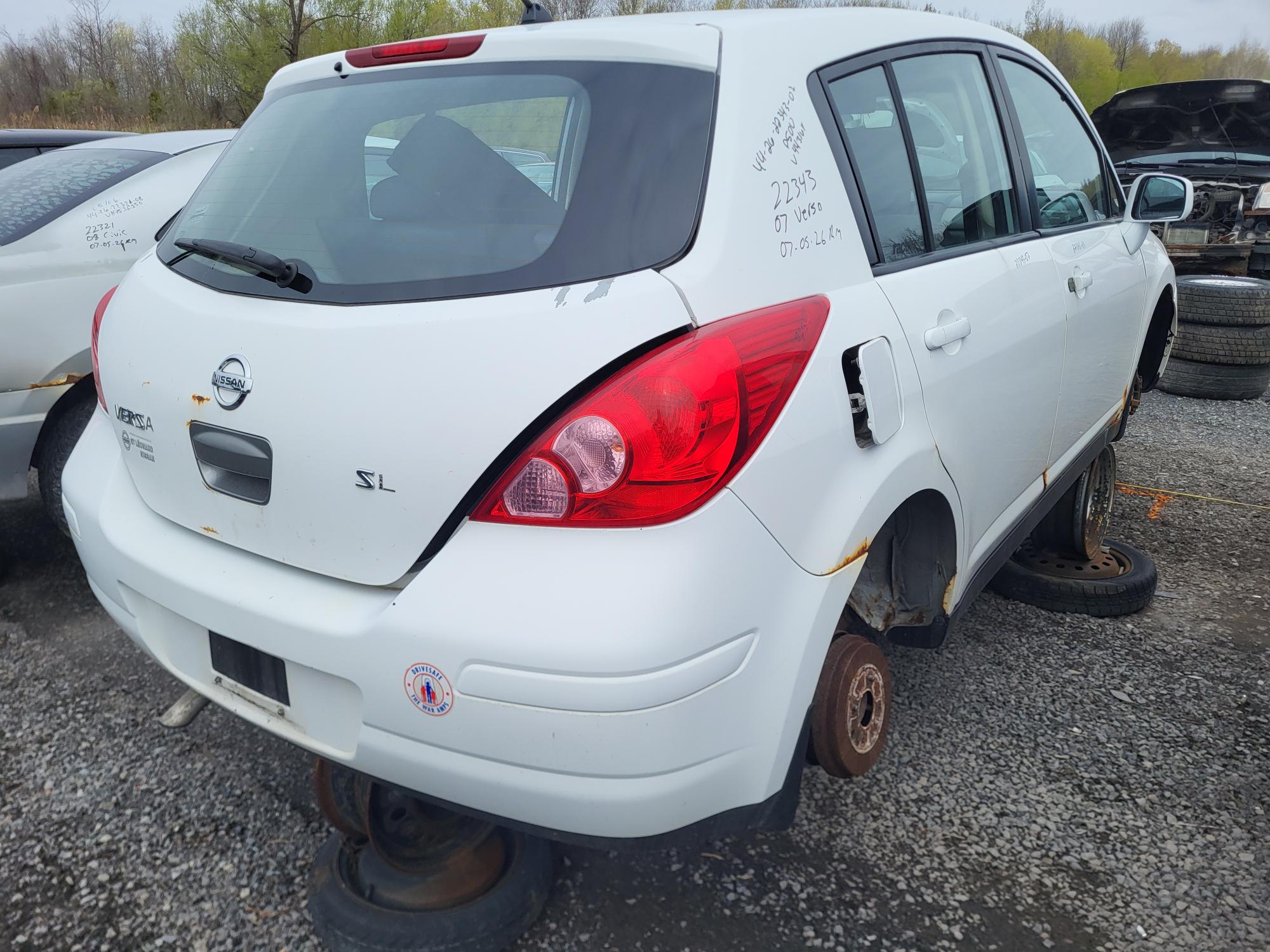 NISSAN VERSA 2007