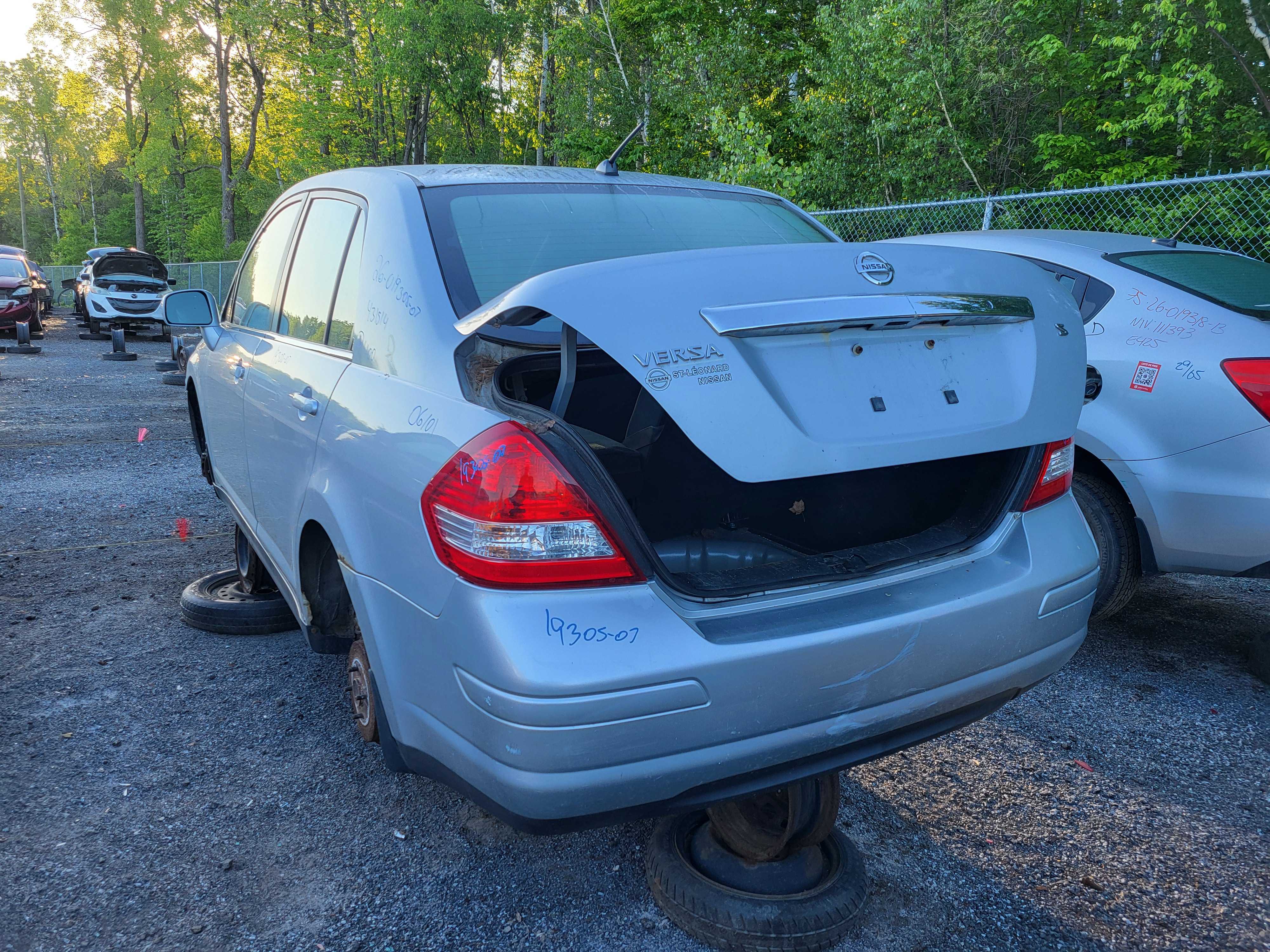NISSAN VERSA 2007