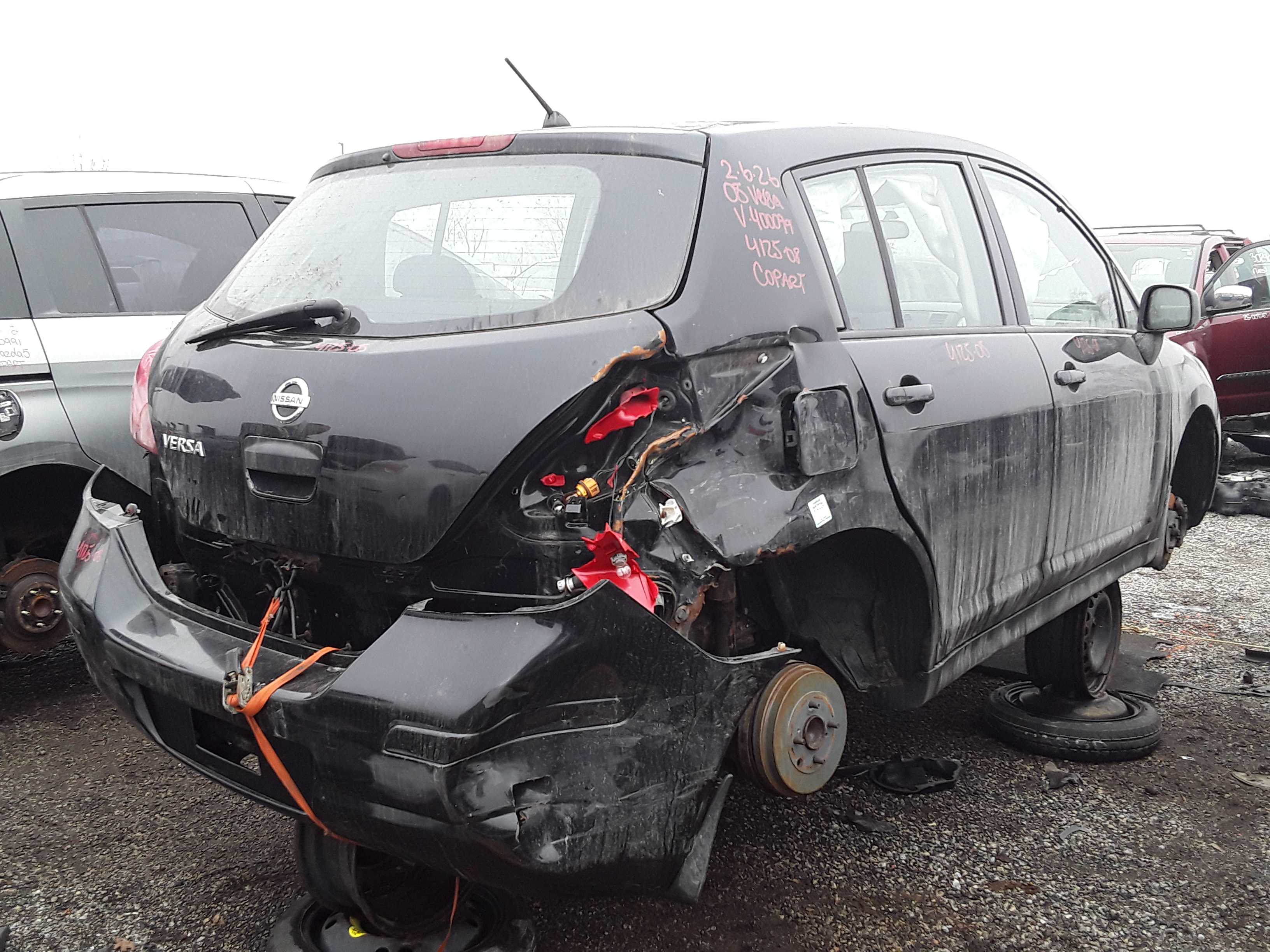 NISSAN VERSA 2008
