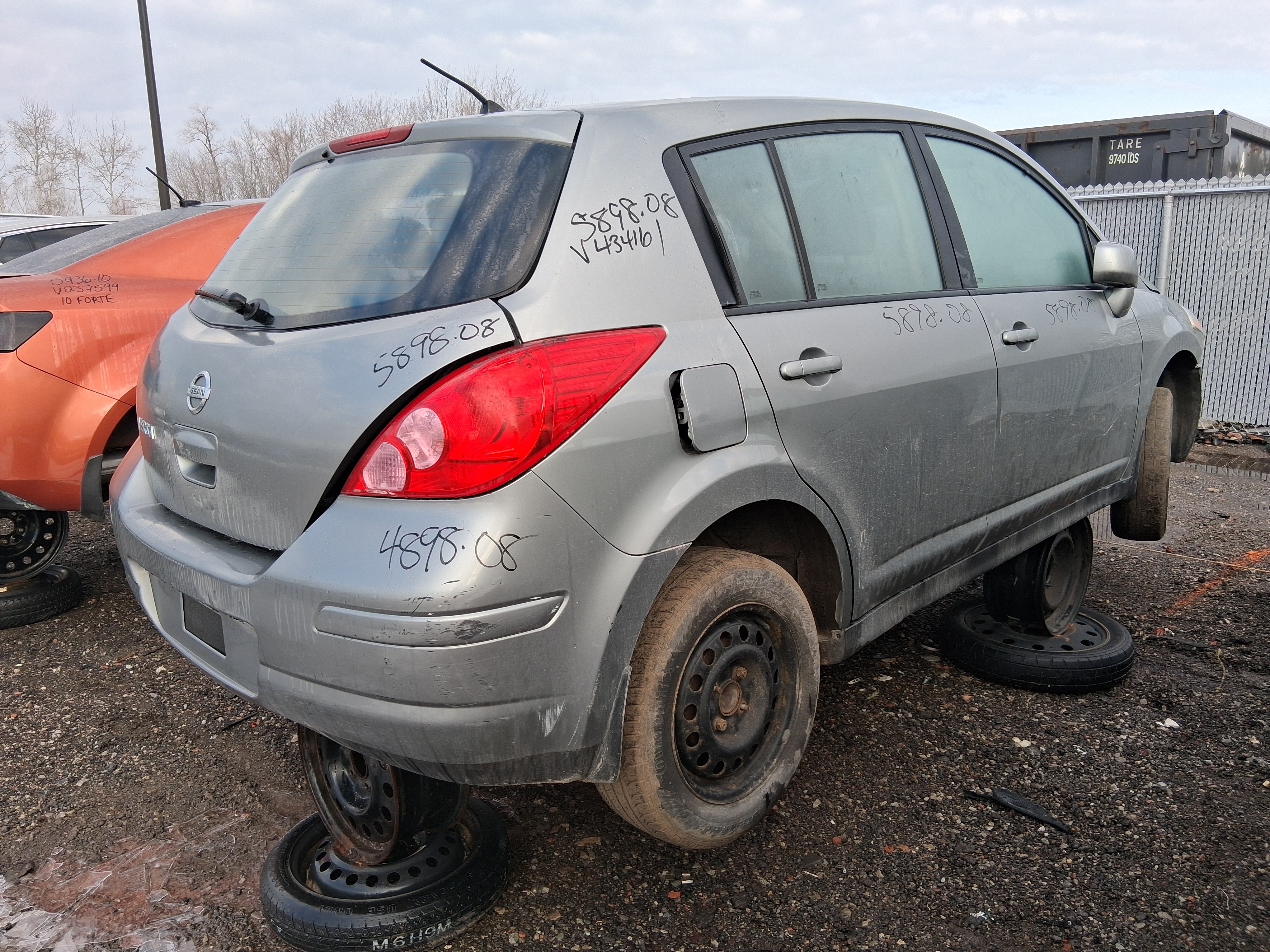 NISSAN VERSA 2008