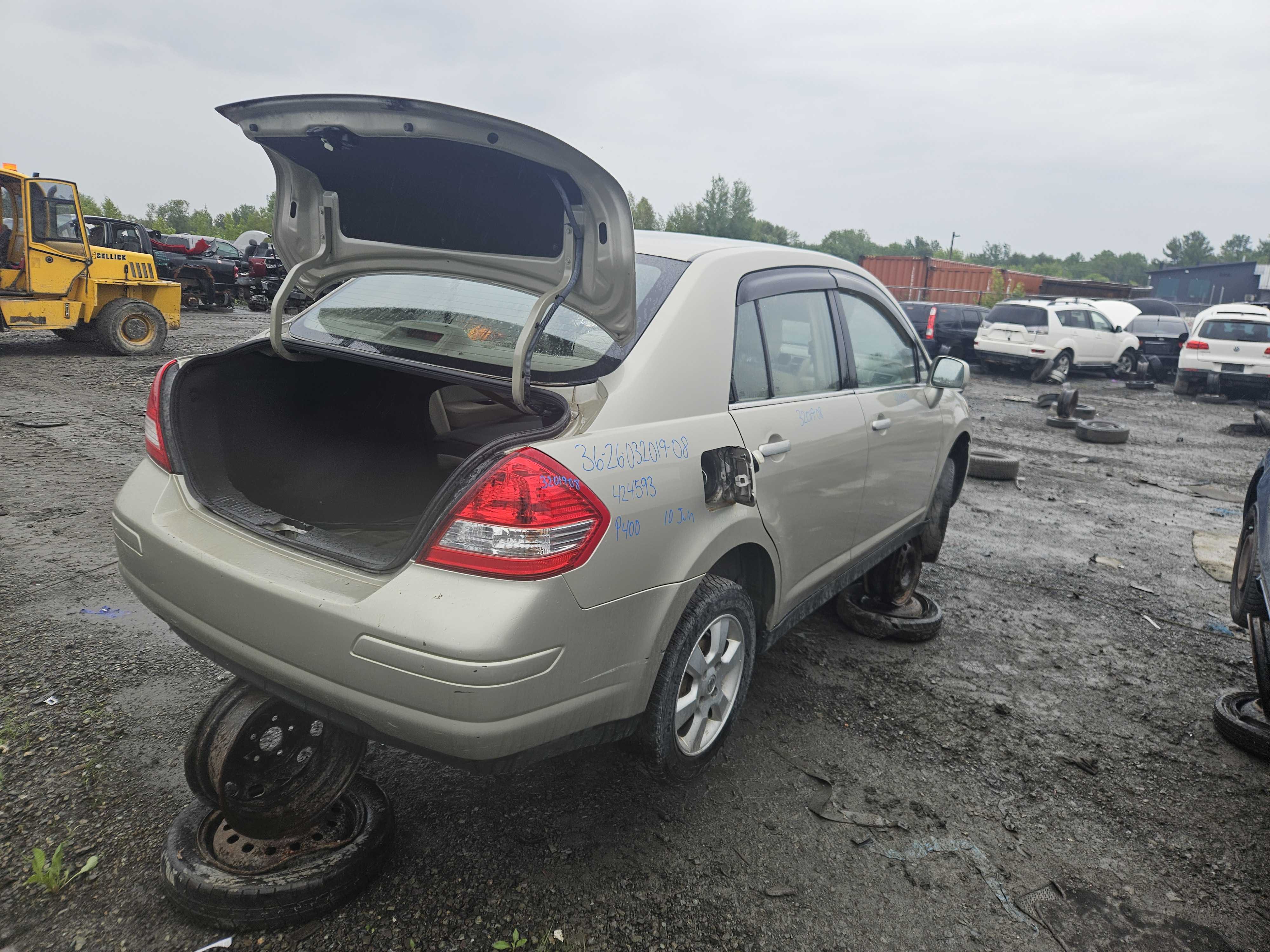 NISSAN VERSA 2008