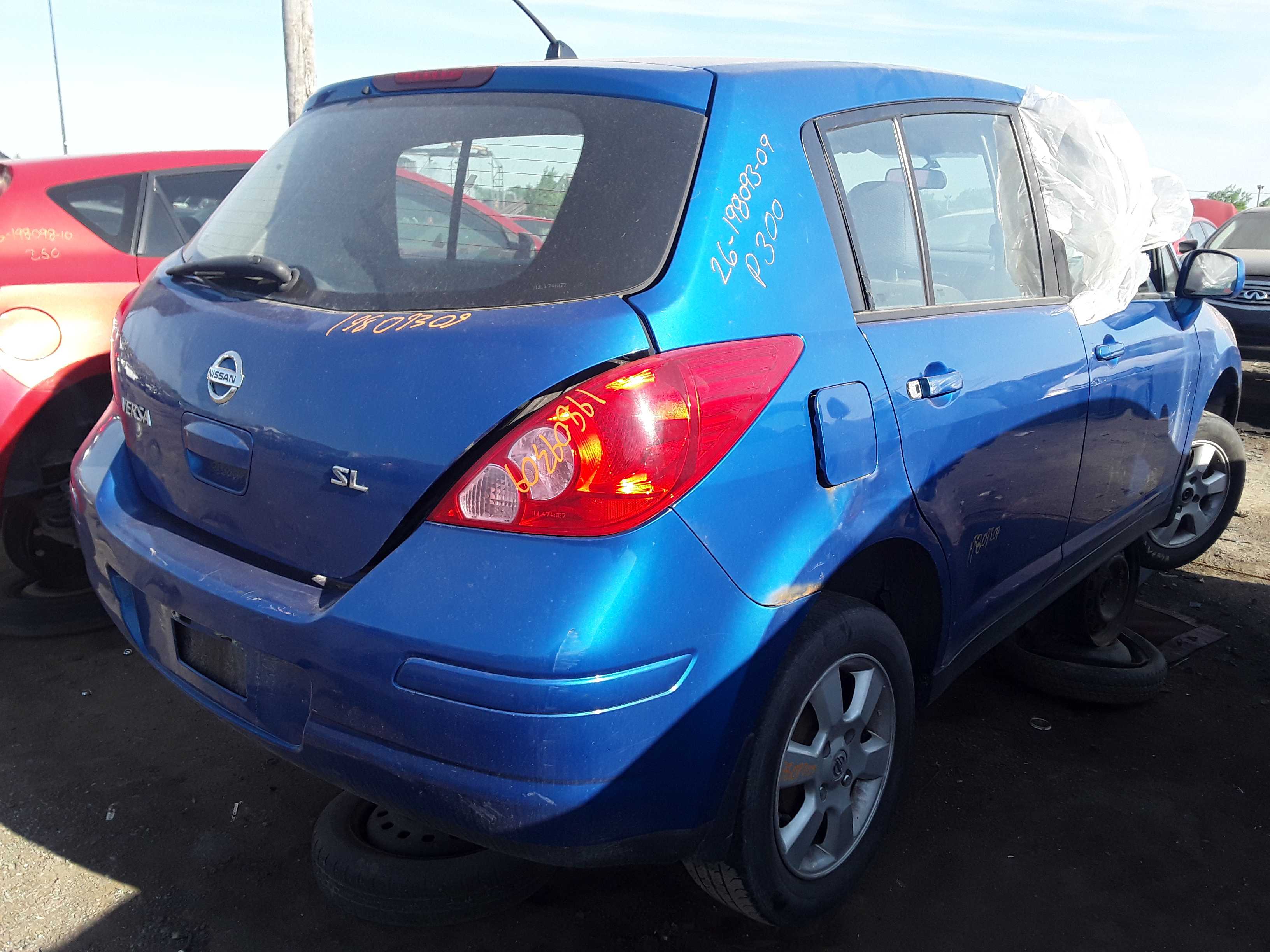 NISSAN VERSA 2009