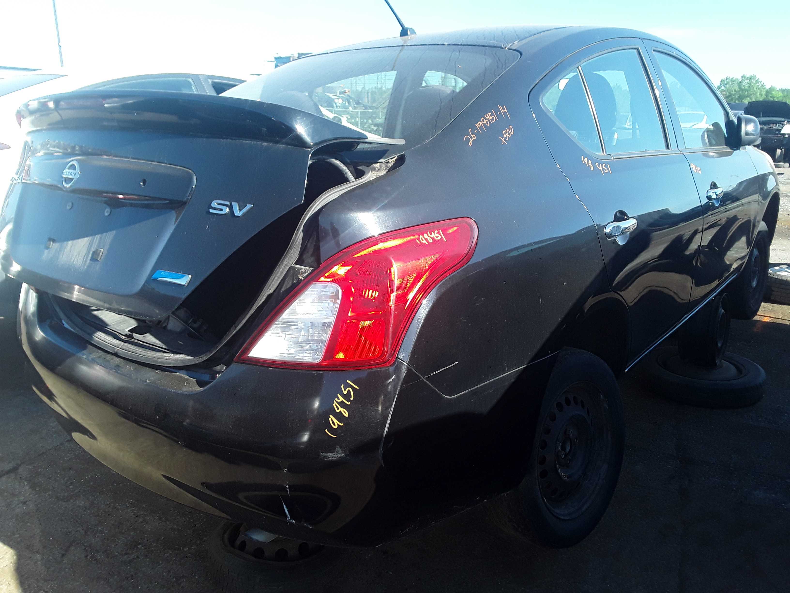 NISSAN VERSA 2014