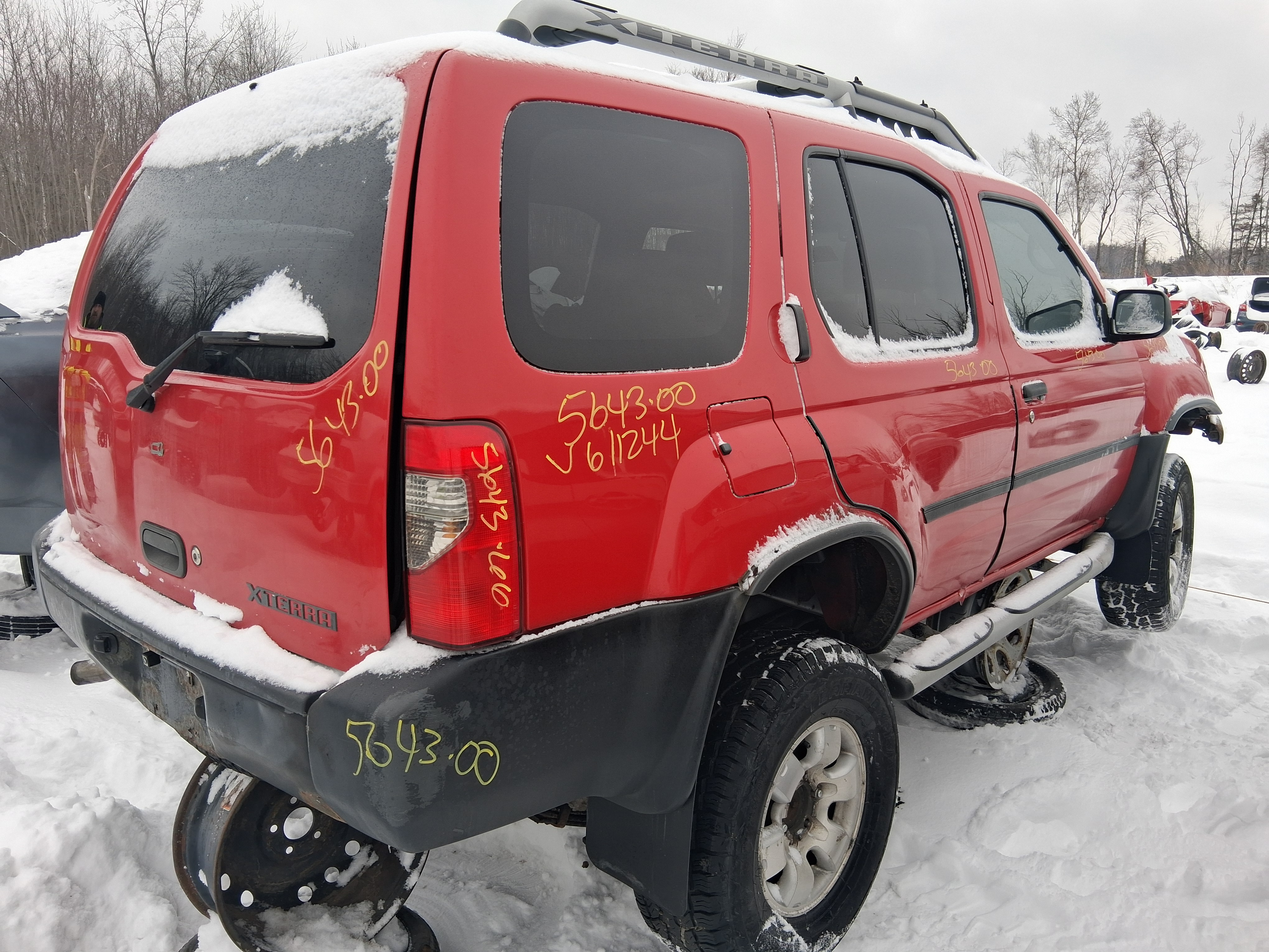 NISSAN XTERRA 2000
