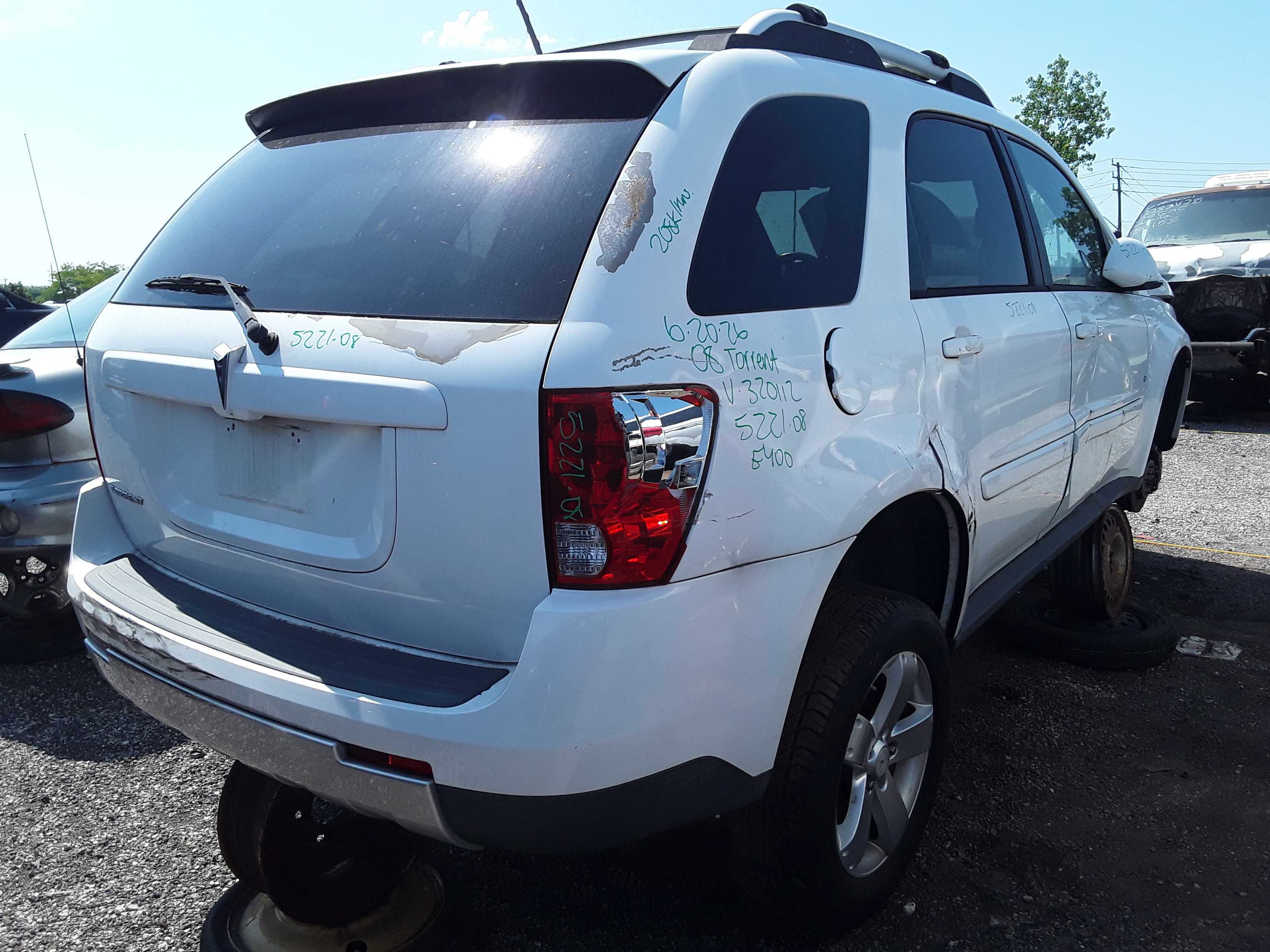 PONTIAC TORRENT 2008