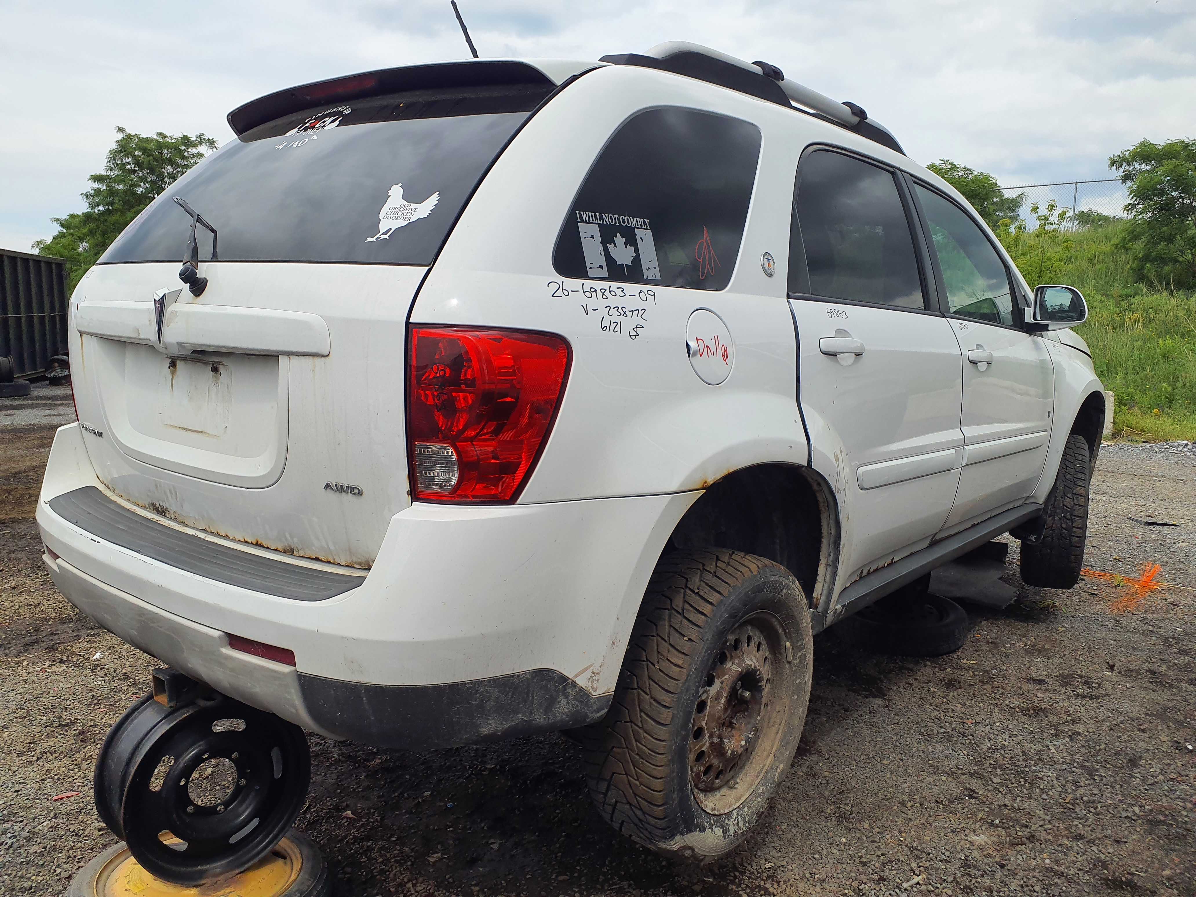 PONTIAC TORRENT 2009