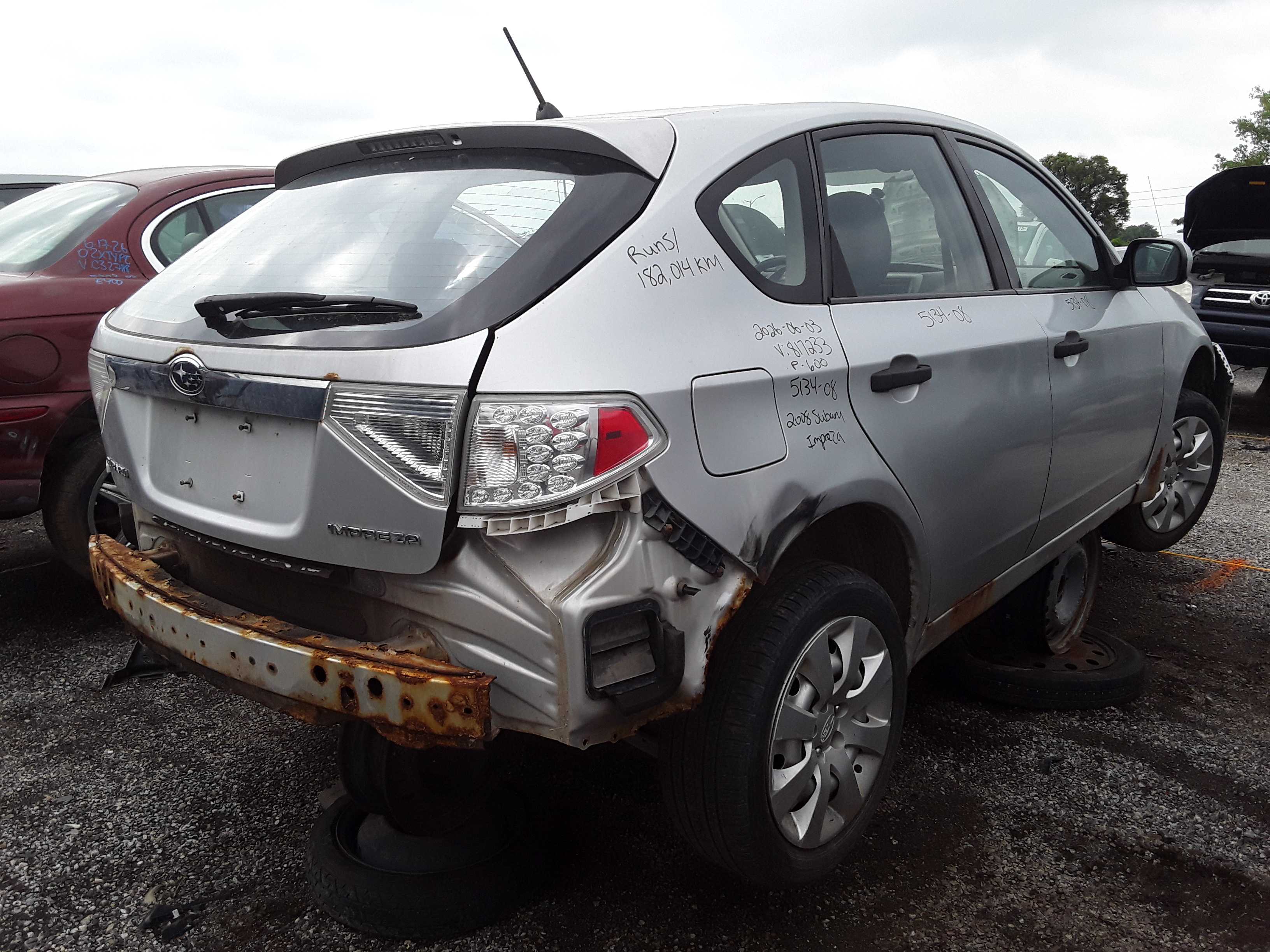 SUBARU IMPREZA 2008