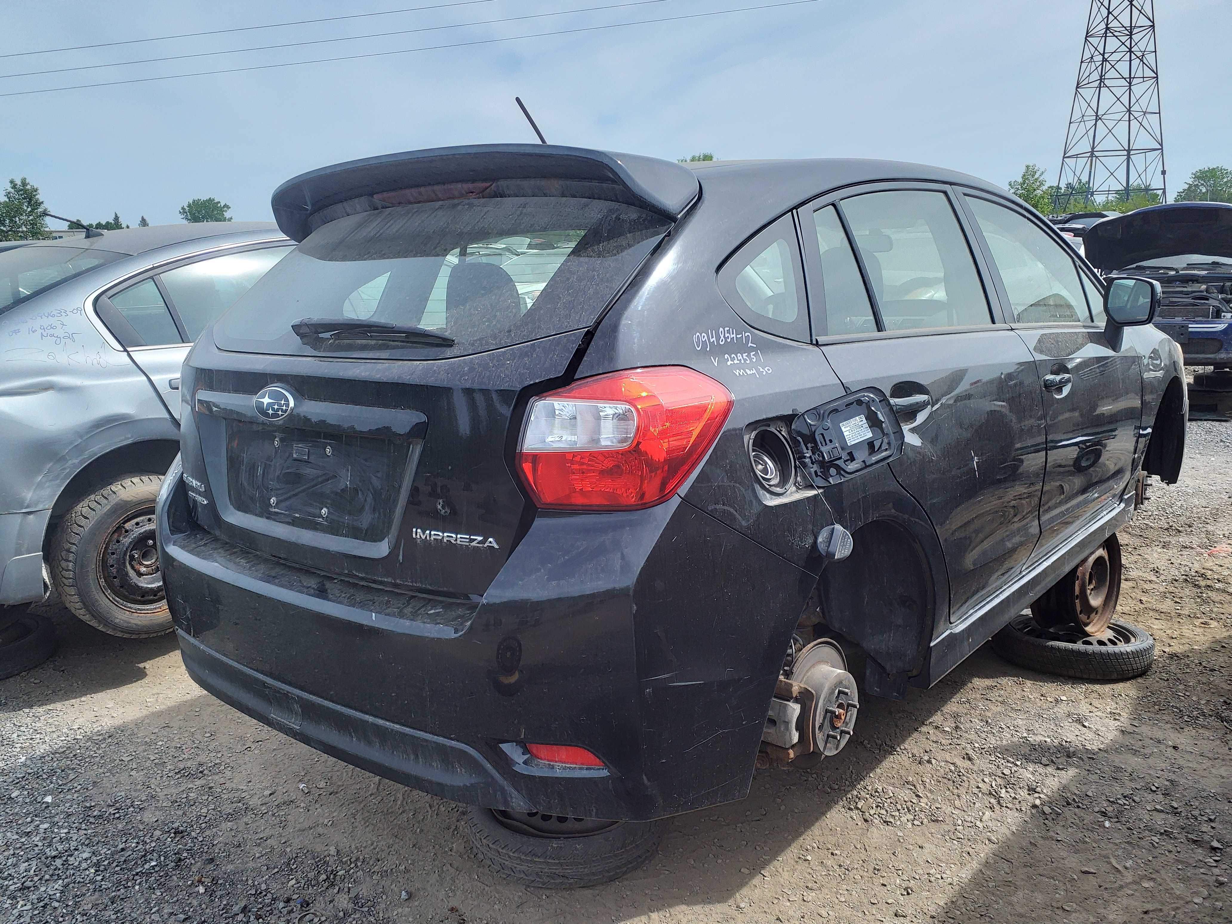SUBARU IMPREZA 2012