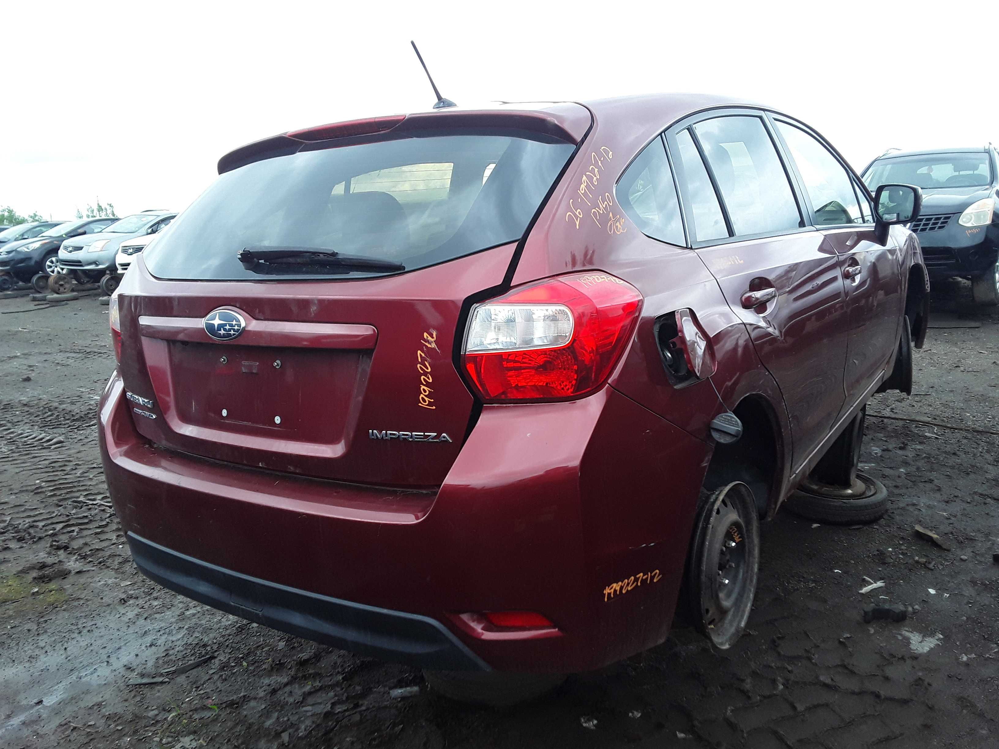 SUBARU IMPREZA 2012