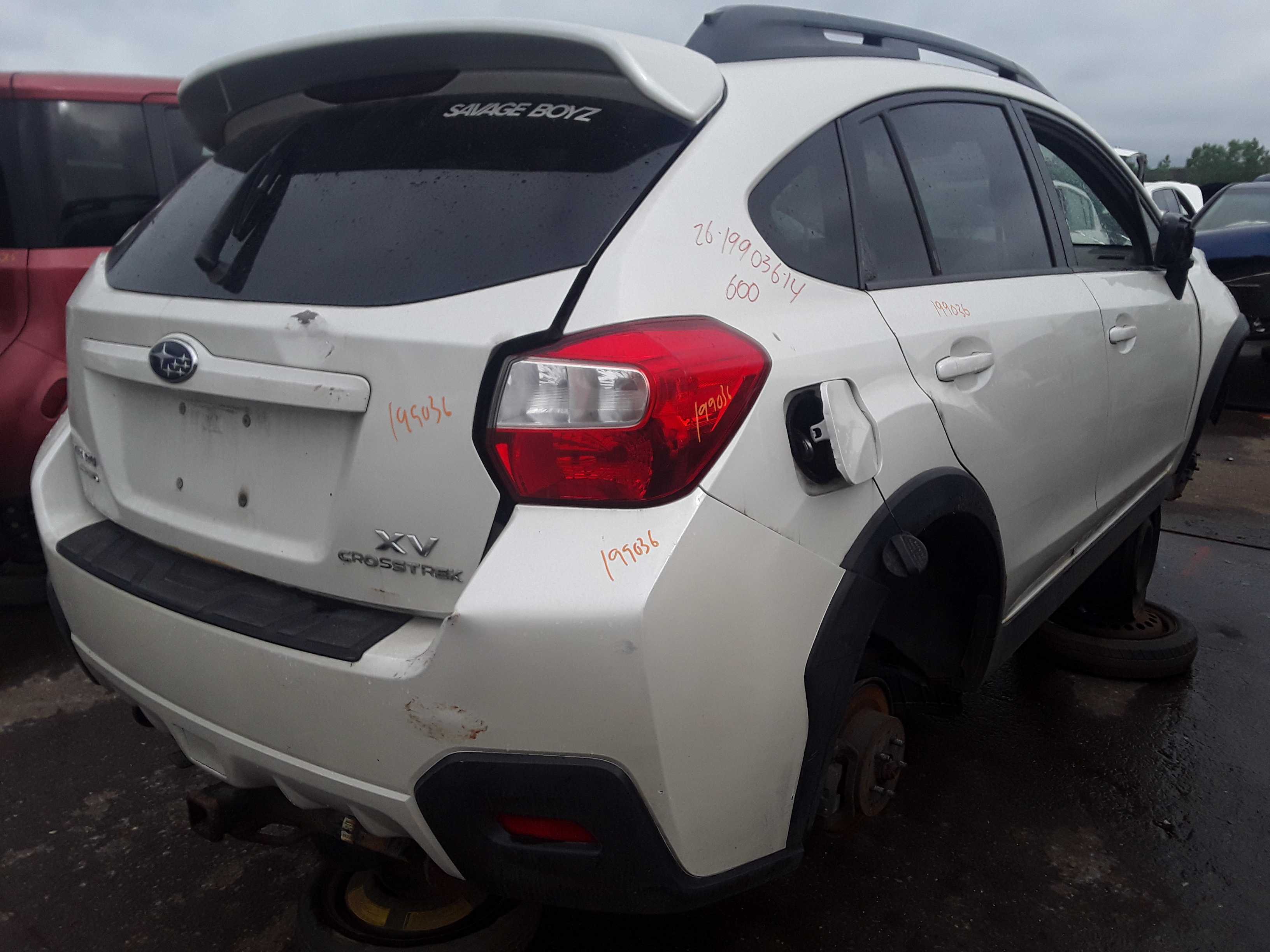 SUBARU XV CROSSTREK 2014