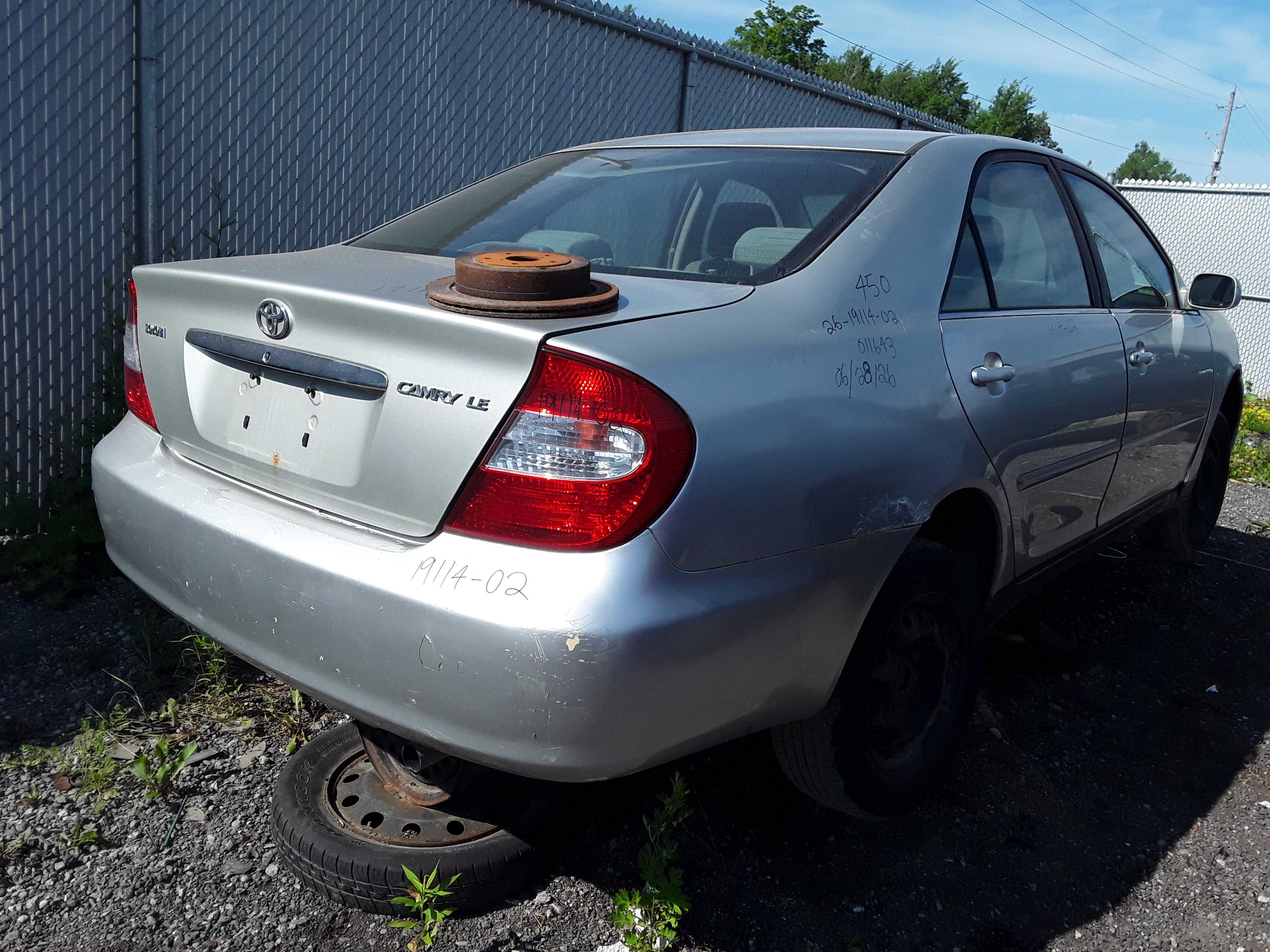 TOYOTA CAMRY 2002