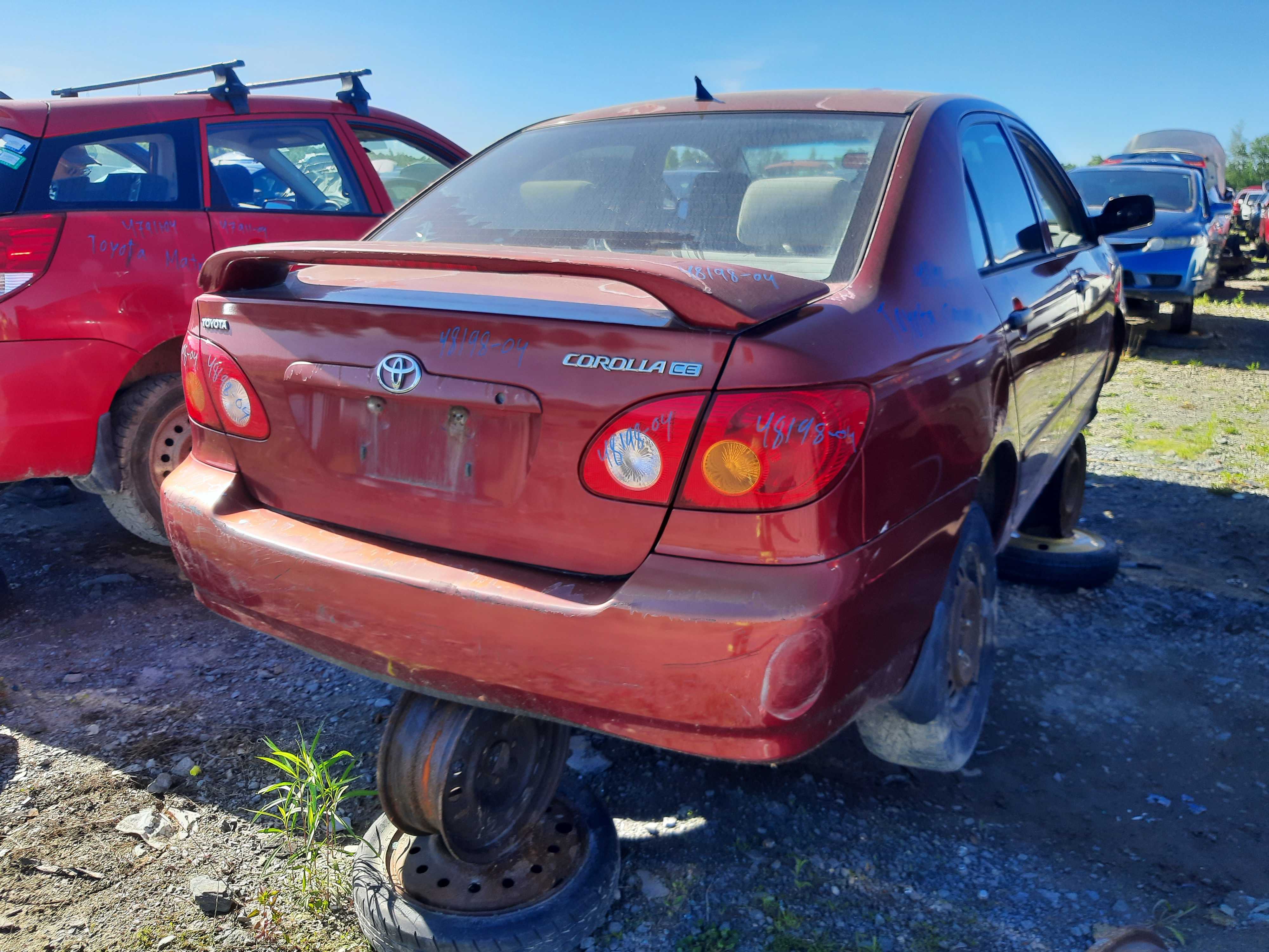 TOYOTA COROLLA 2004