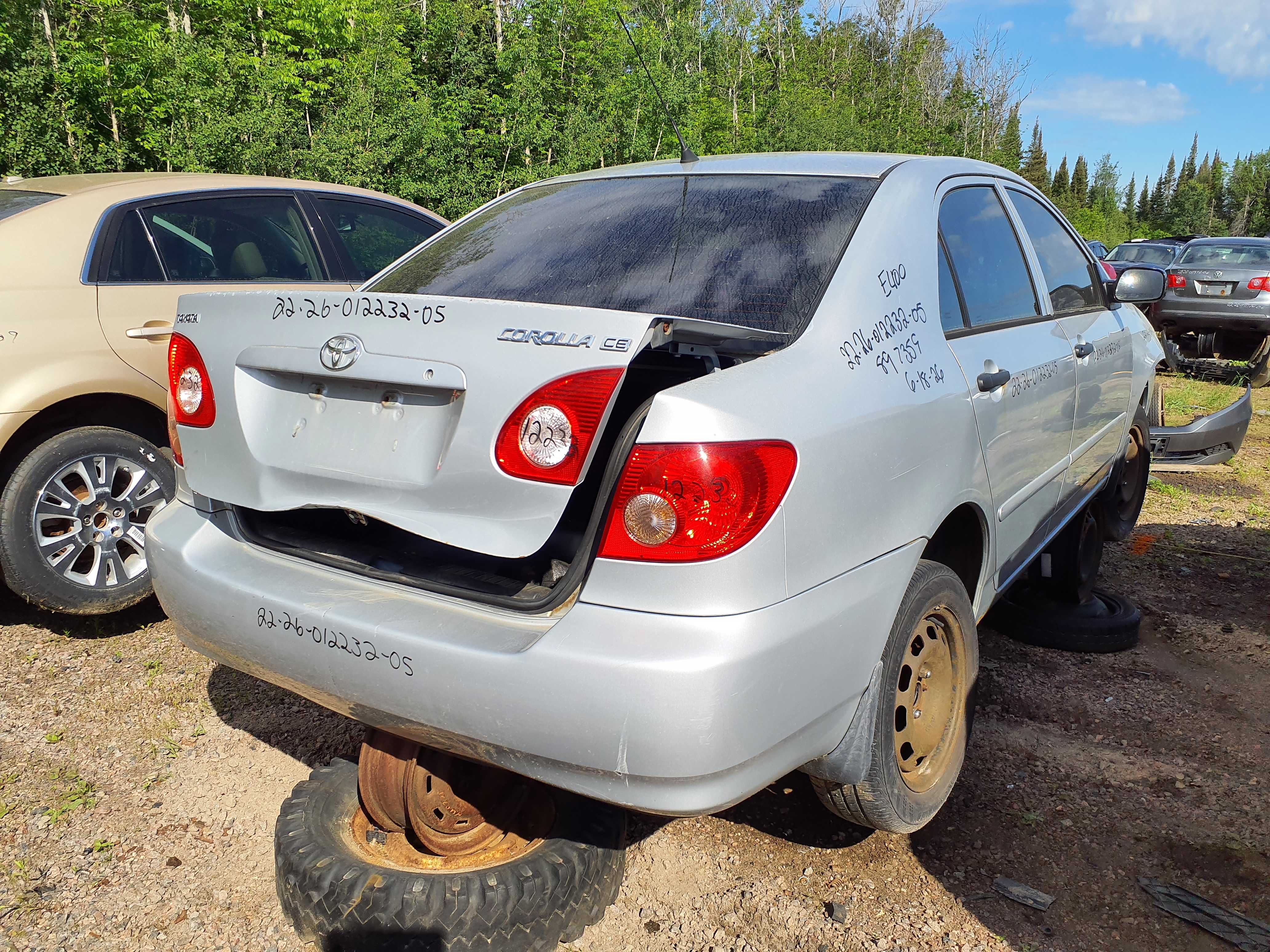 TOYOTA COROLLA 2005