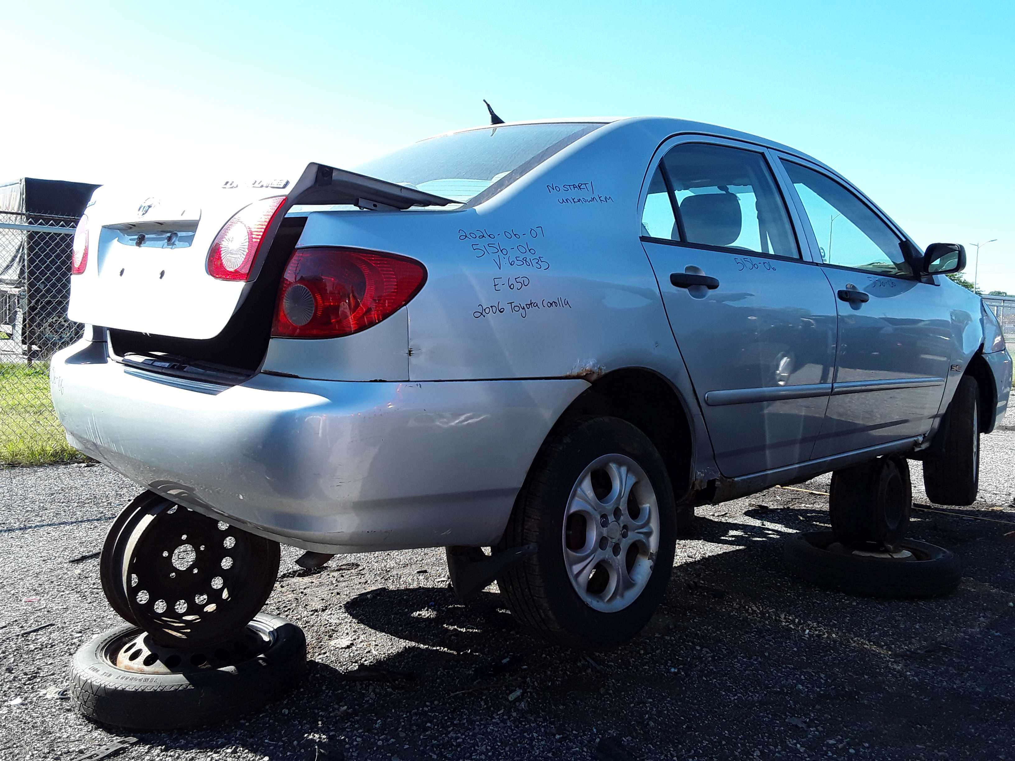 TOYOTA COROLLA 2006