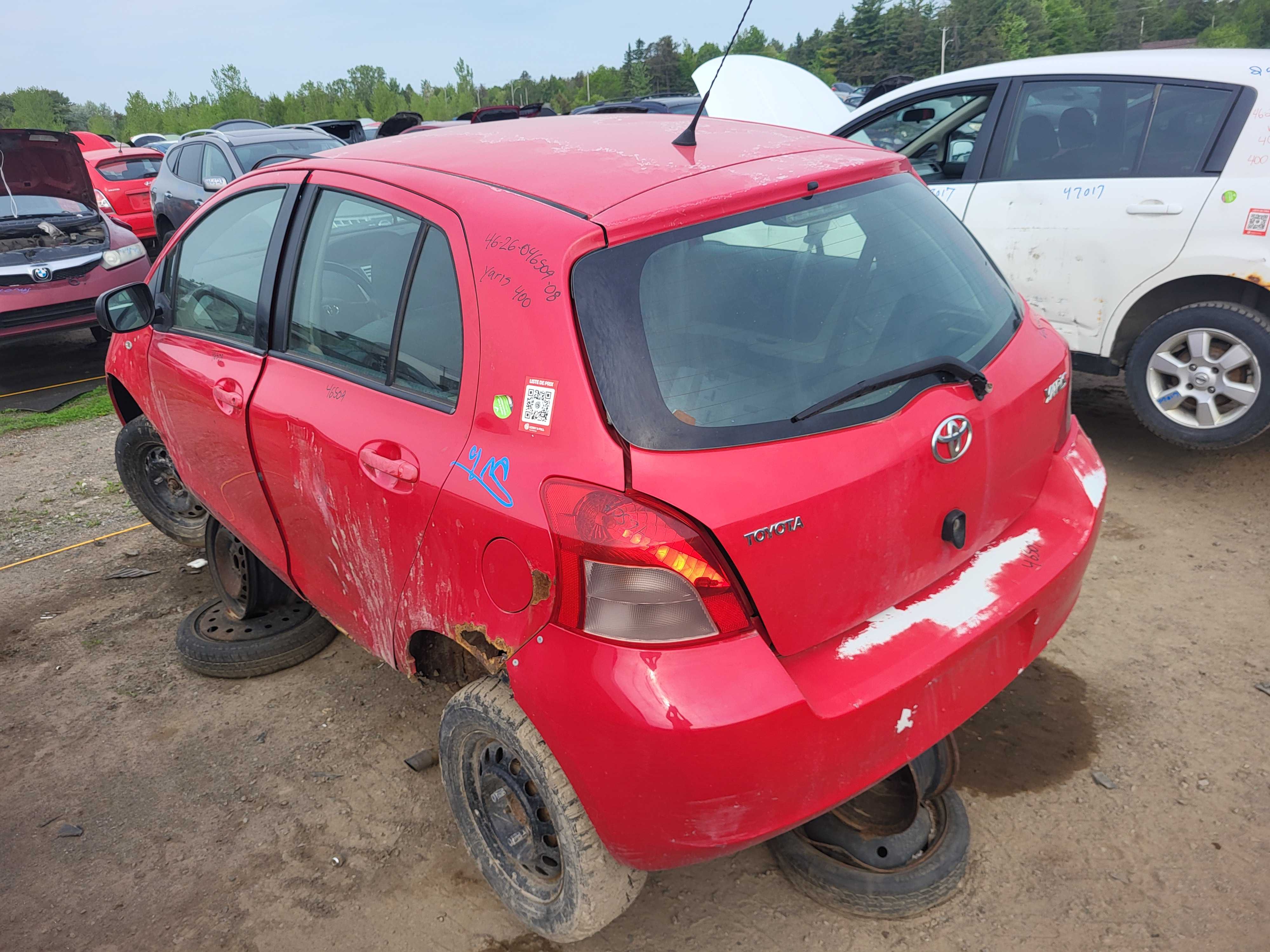 TOYOTA YARIS 2008