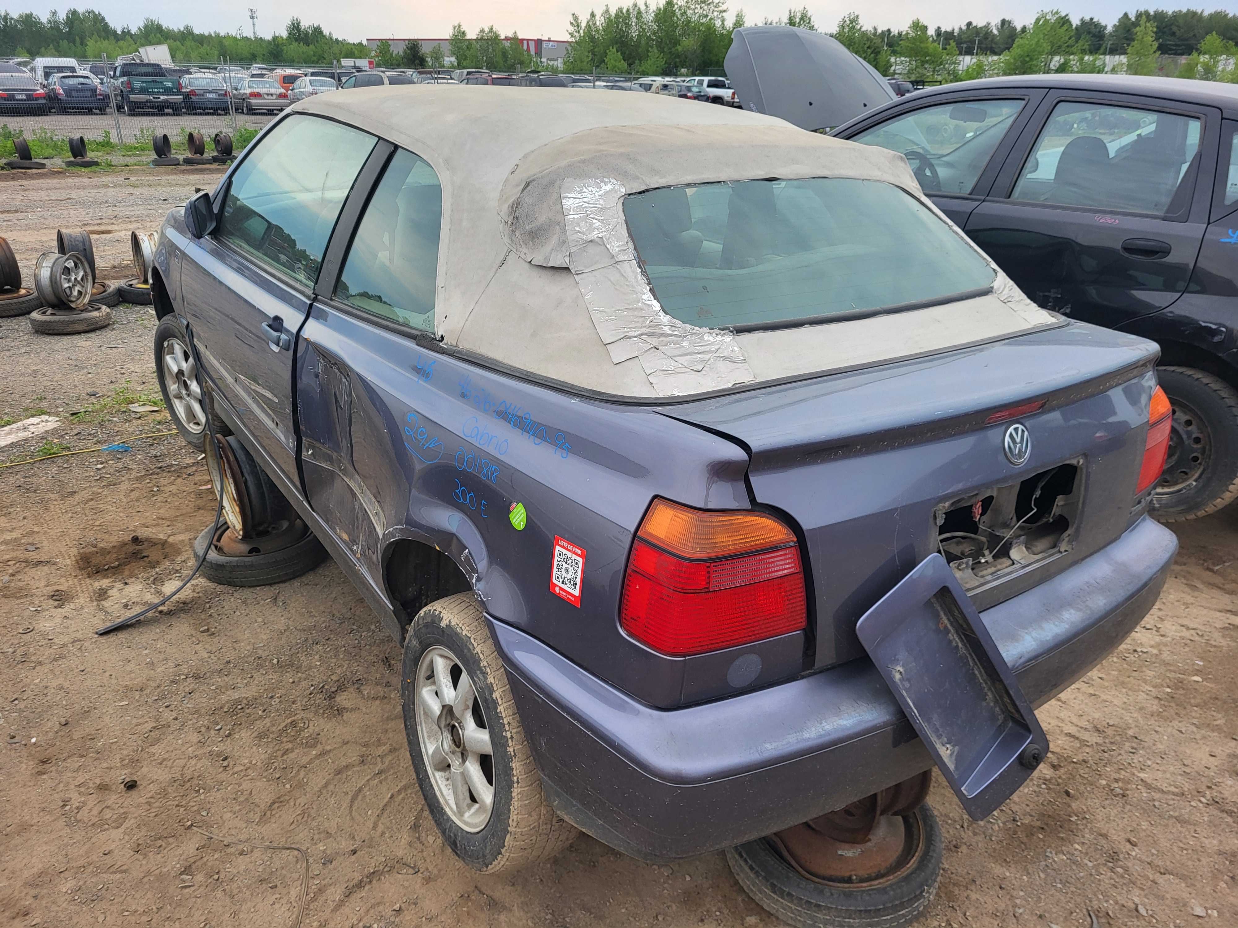 VOLKSWAGEN CABRIO 1995
