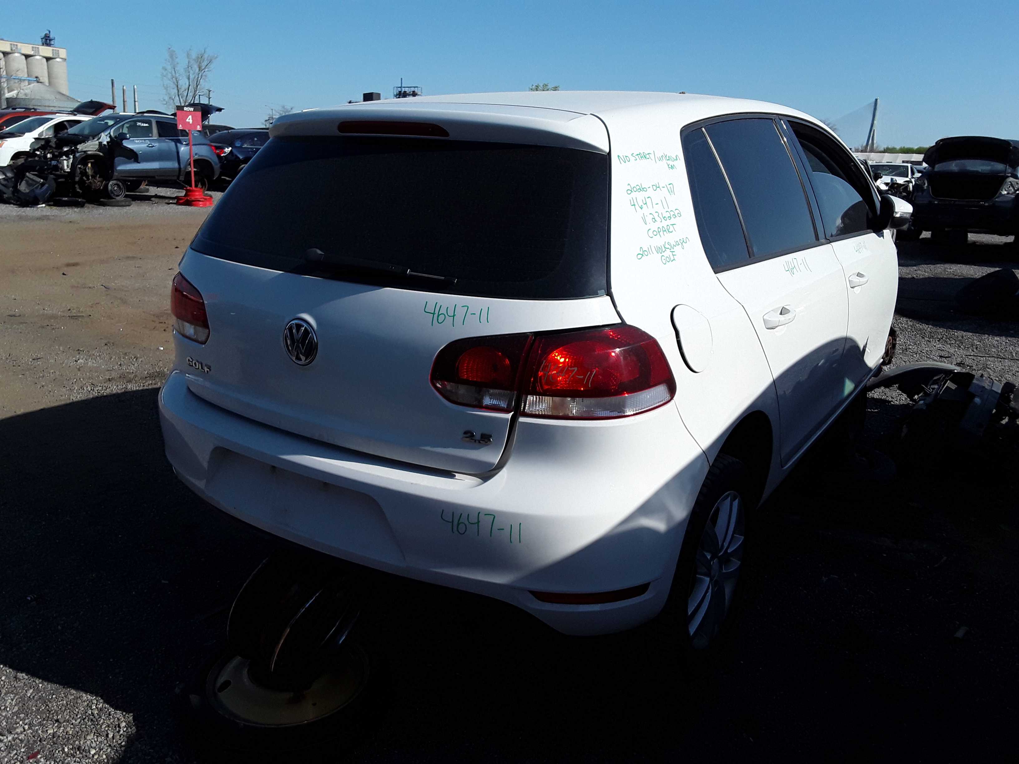 VOLKSWAGEN GOLF 2011