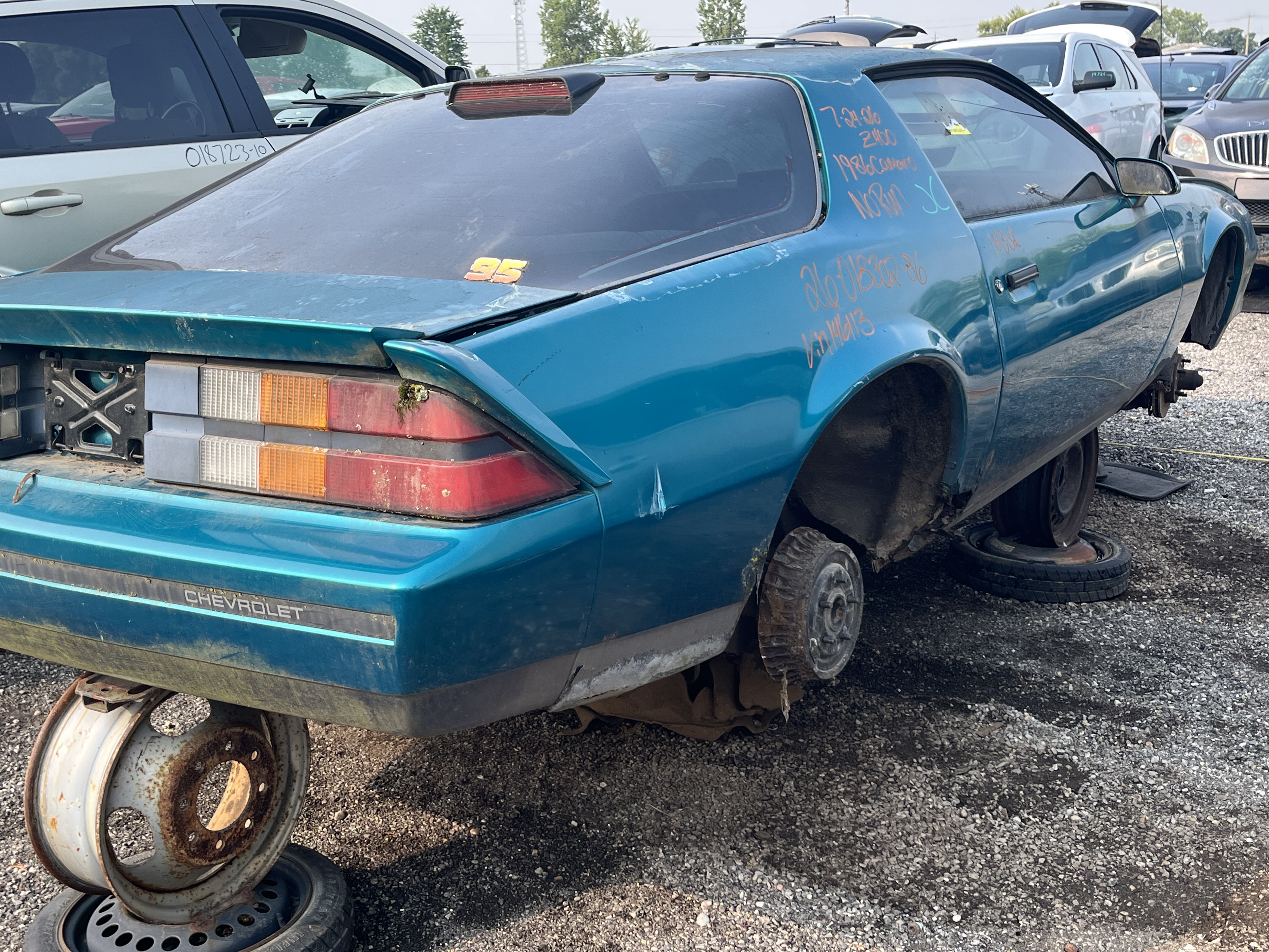 CHEVROLET CAMARO 1986