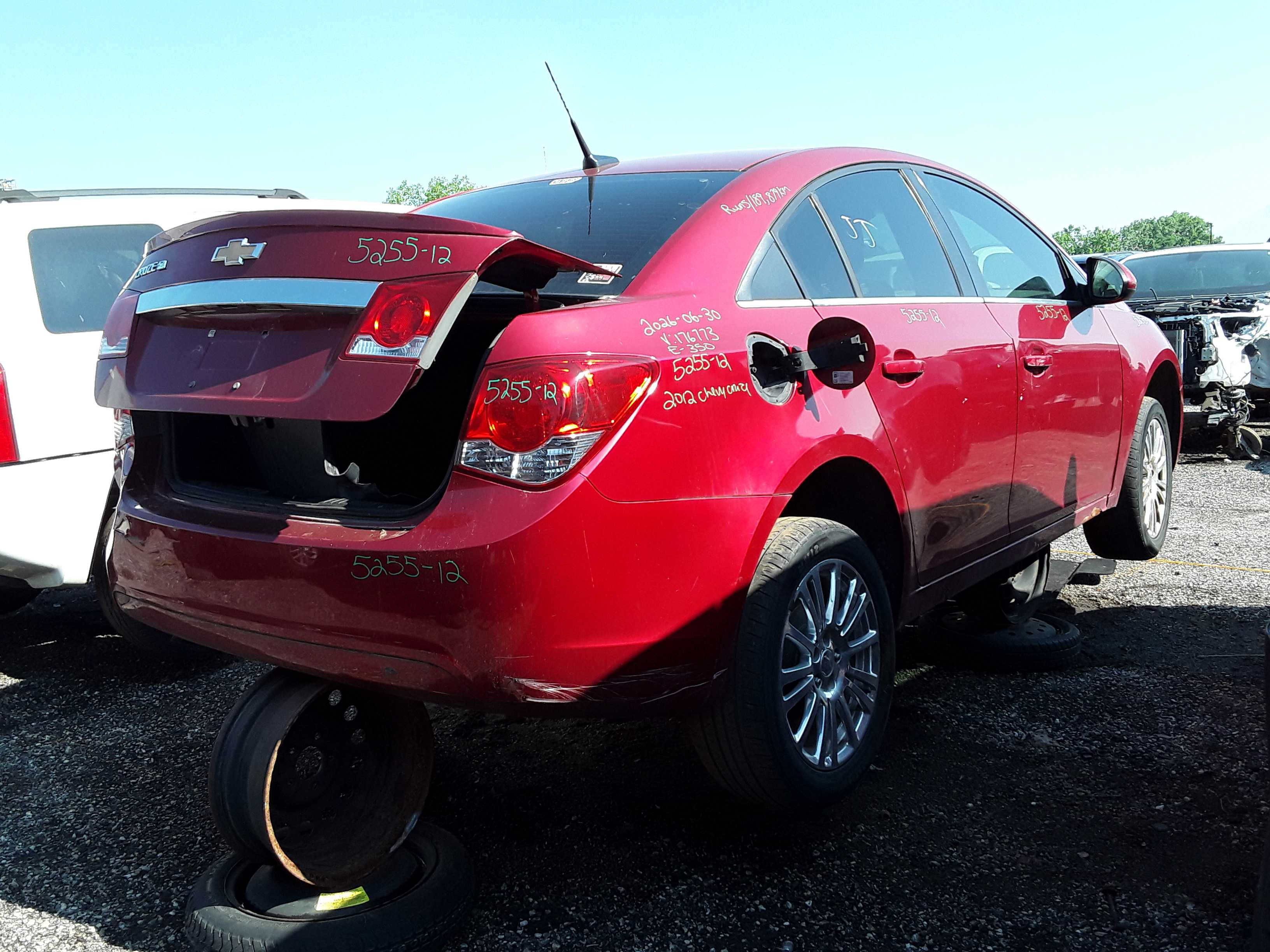 CHEVROLET CRUZE 2012