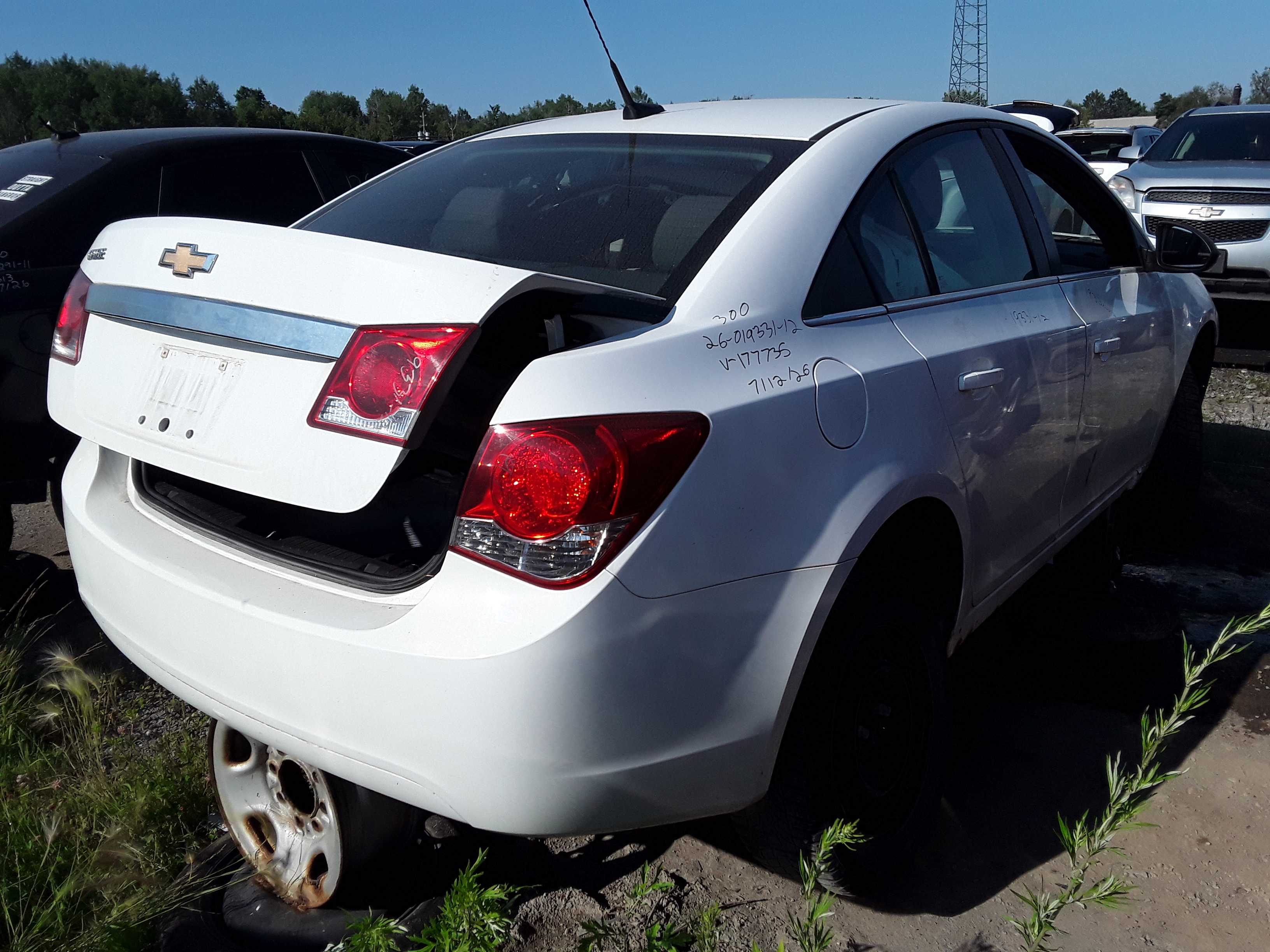 CHEVROLET CRUZE 2012