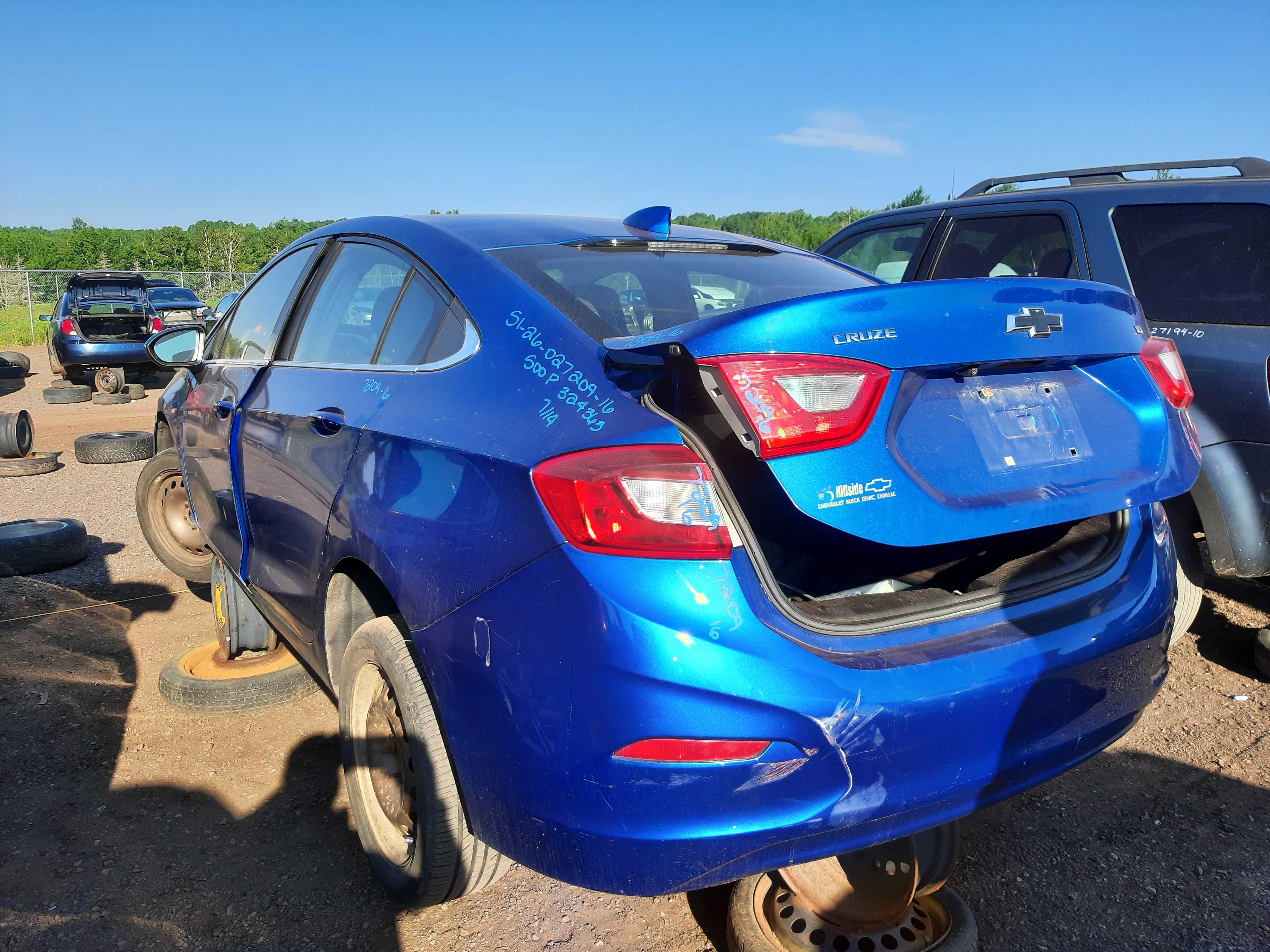 CHEVROLET CRUZE 2016