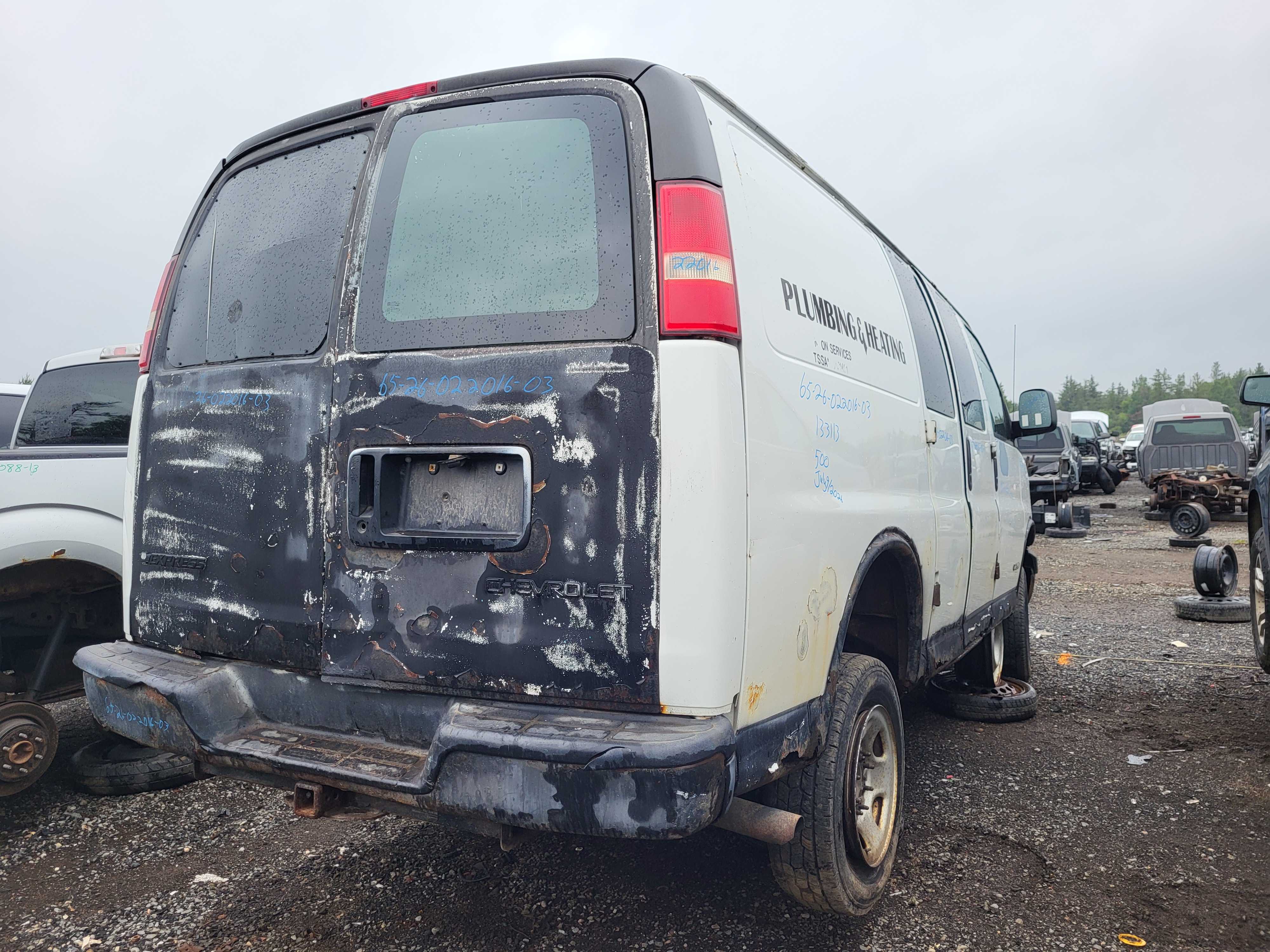 CHEVROLET EXPRESS VAN 2003